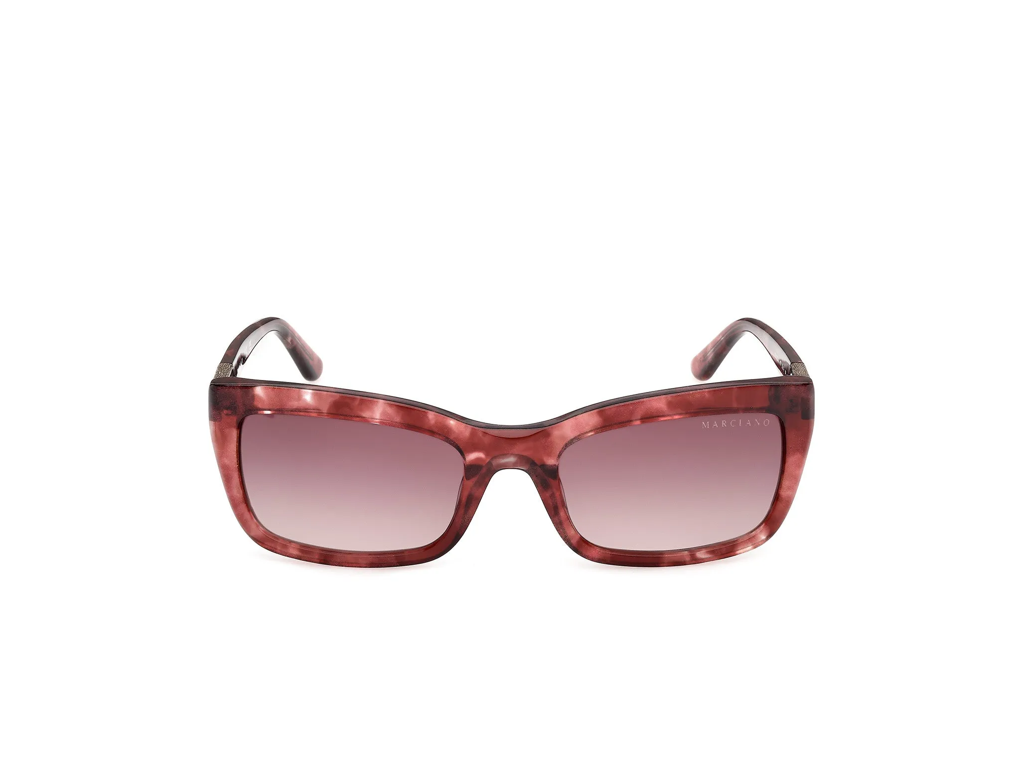 Guess by Marciano GM00044 71T Occhiali da sole Acetato Bordeaux Bordeaux Squadrata Normale - immagine 2