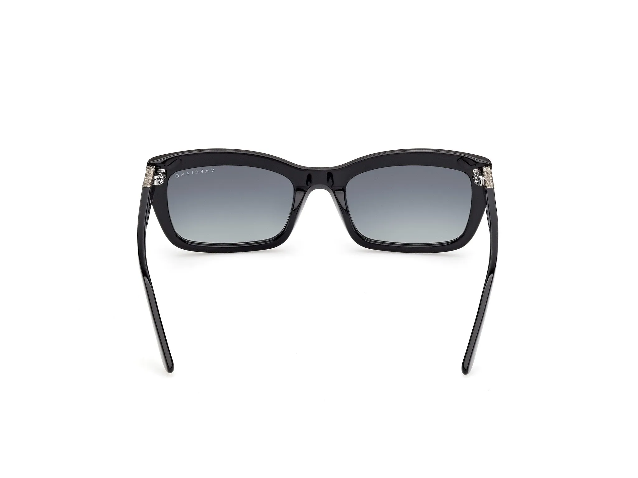 Guess by Marciano GM00044 01P Occhiali da sole Acetato Nero Verde Squadrata Normale - immagine 4