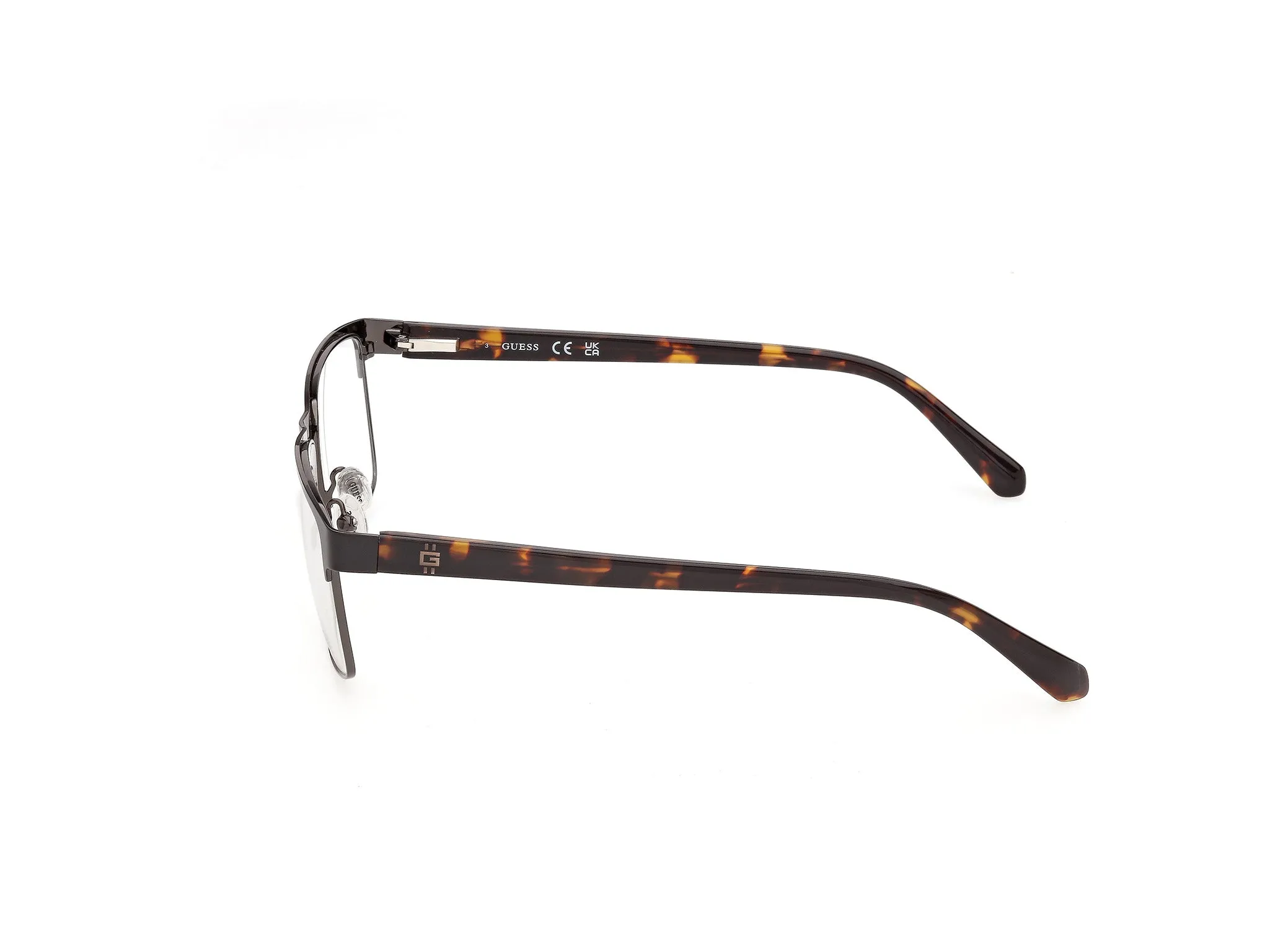 Guess GU50450 2 Montature da vista Metallo Nero Squadrata Normale - immagine 3