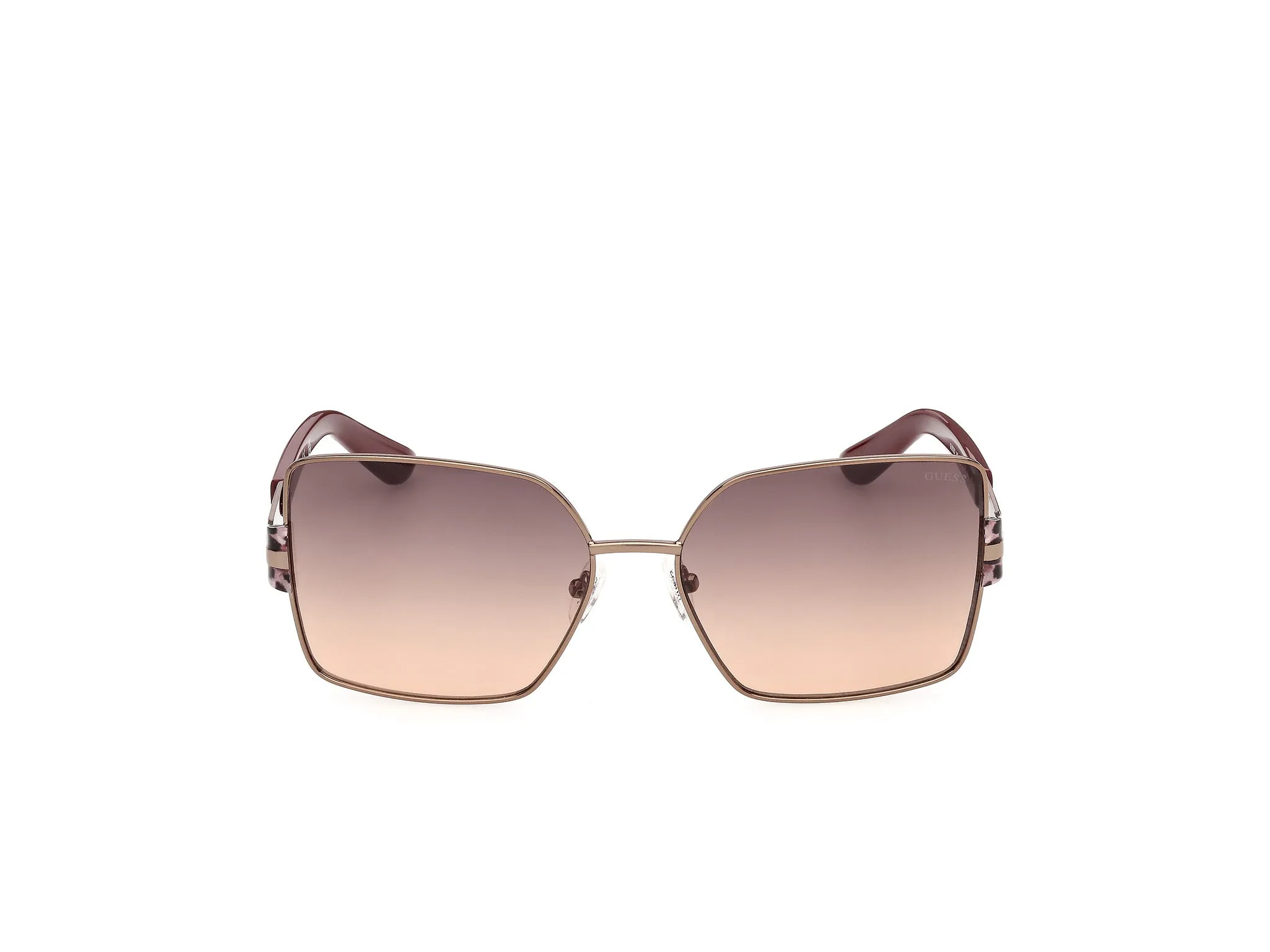 Guess GU00357 36F Occhiali da sole Metallo Bronzo Marrone Farfalla Normale - immagine 2