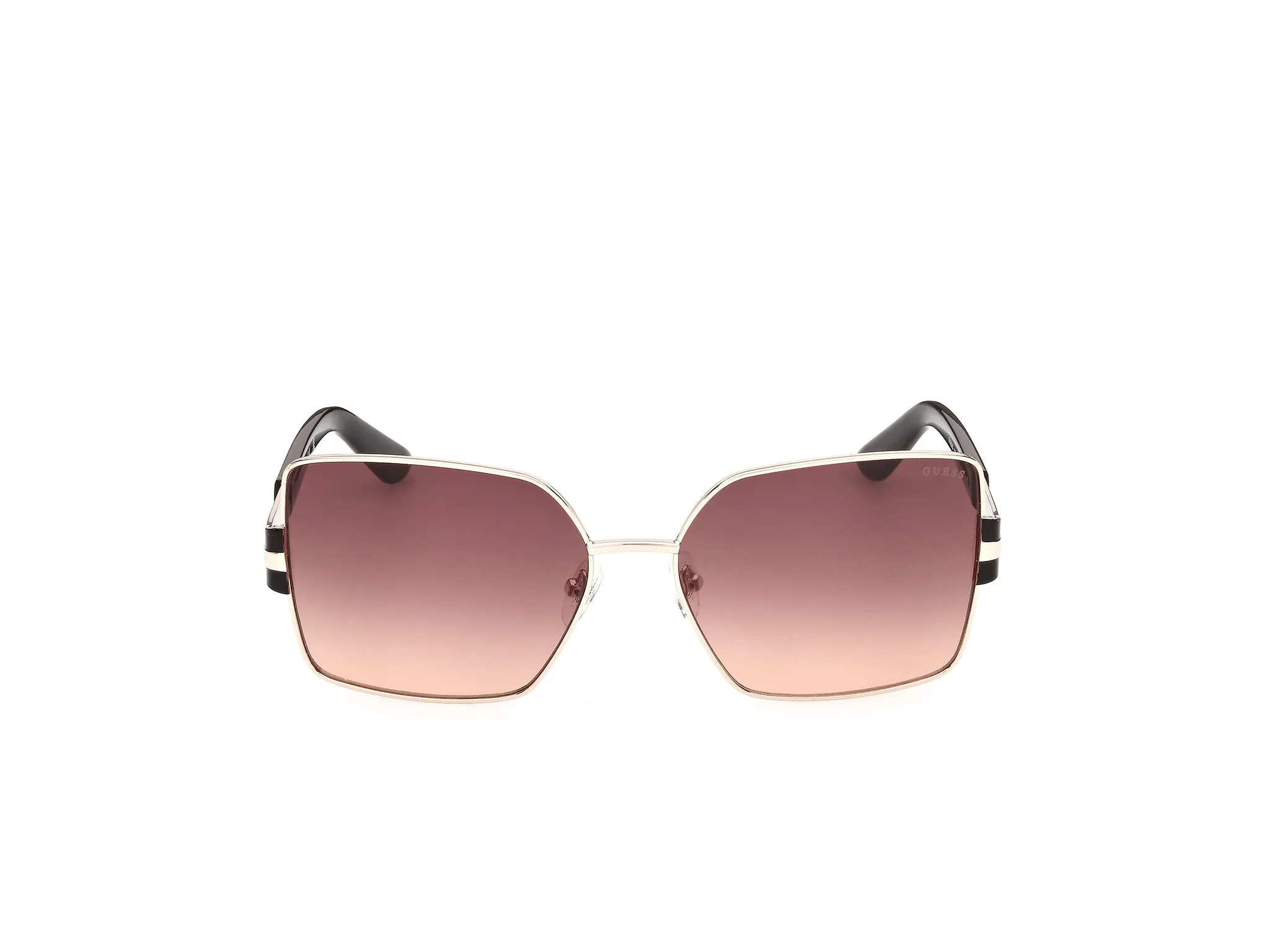 Guess GU00357 32T Occhiali da sole Metallo Oro Bordeaux Farfalla Normale - immagine 2