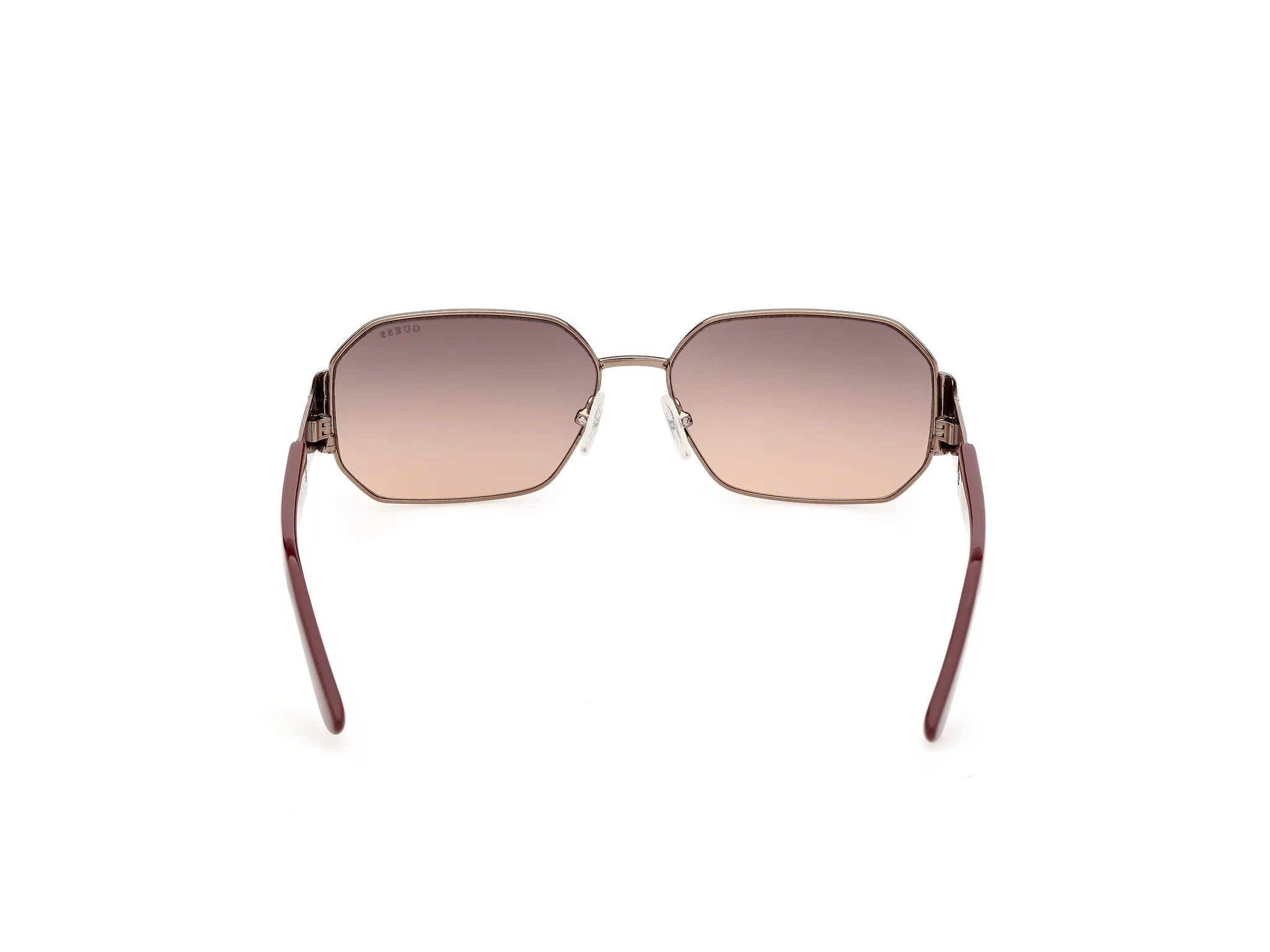 Guess GU00356 36F Occhiali da sole Metallo Bronzo Marrone Geometrica Normale - immagine 4