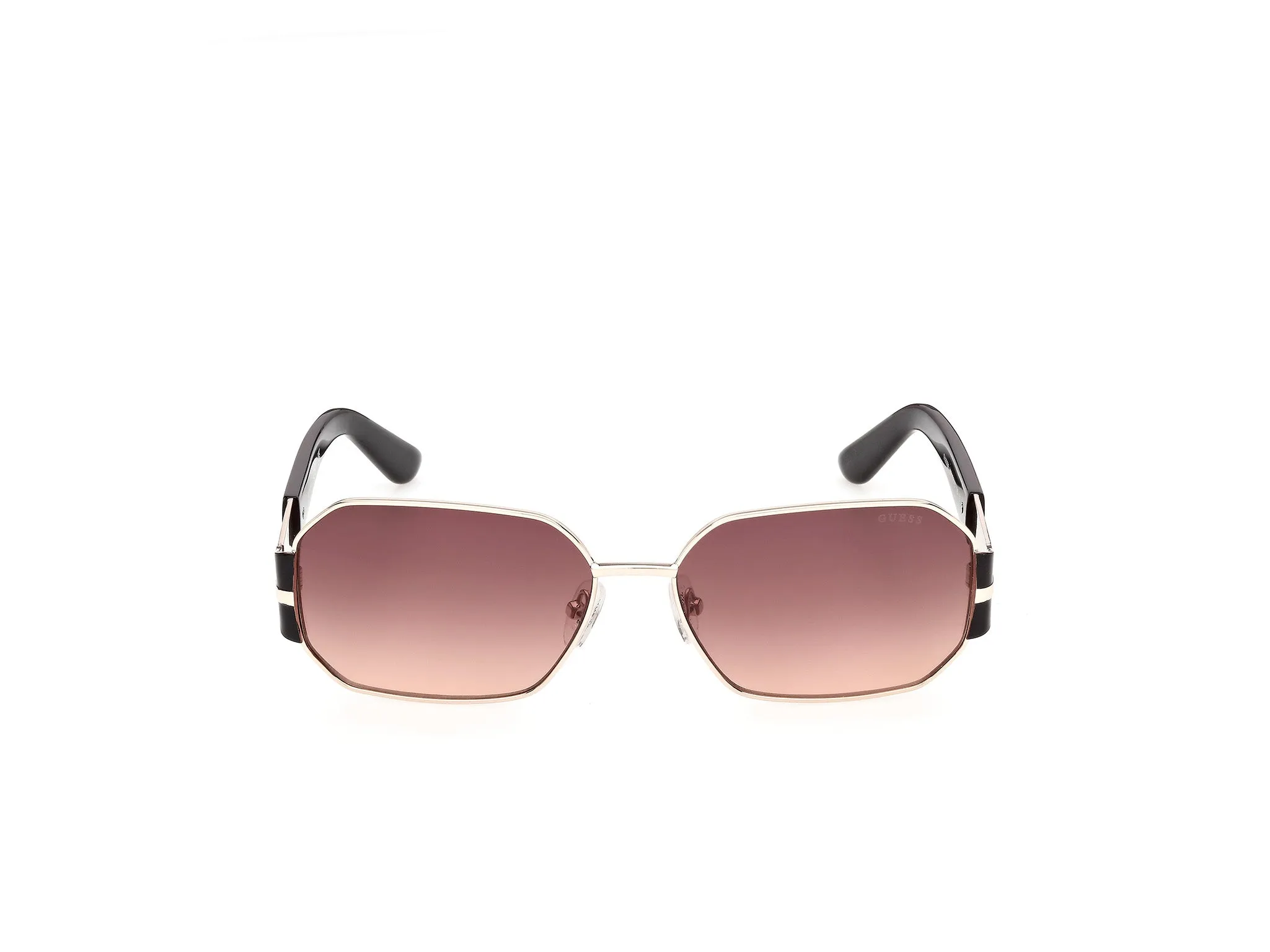 Guess GU00356 32T Occhiali da sole Metallo Oro Bordeaux Geometrica Normale - immagine 2