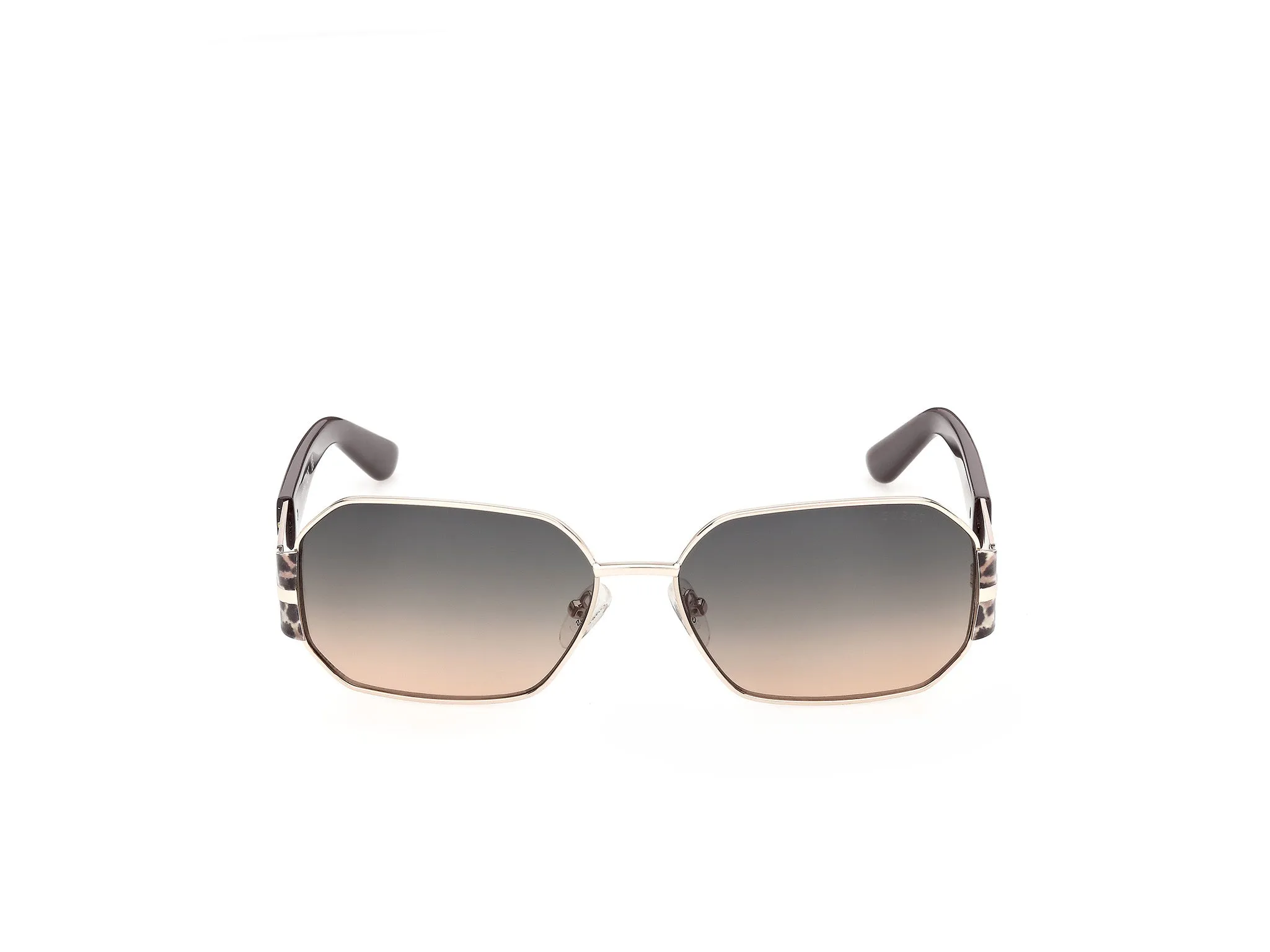 Guess GU00356 32P Occhiali da sole Metallo Oro Verde Geometrica Normale - immagine 2