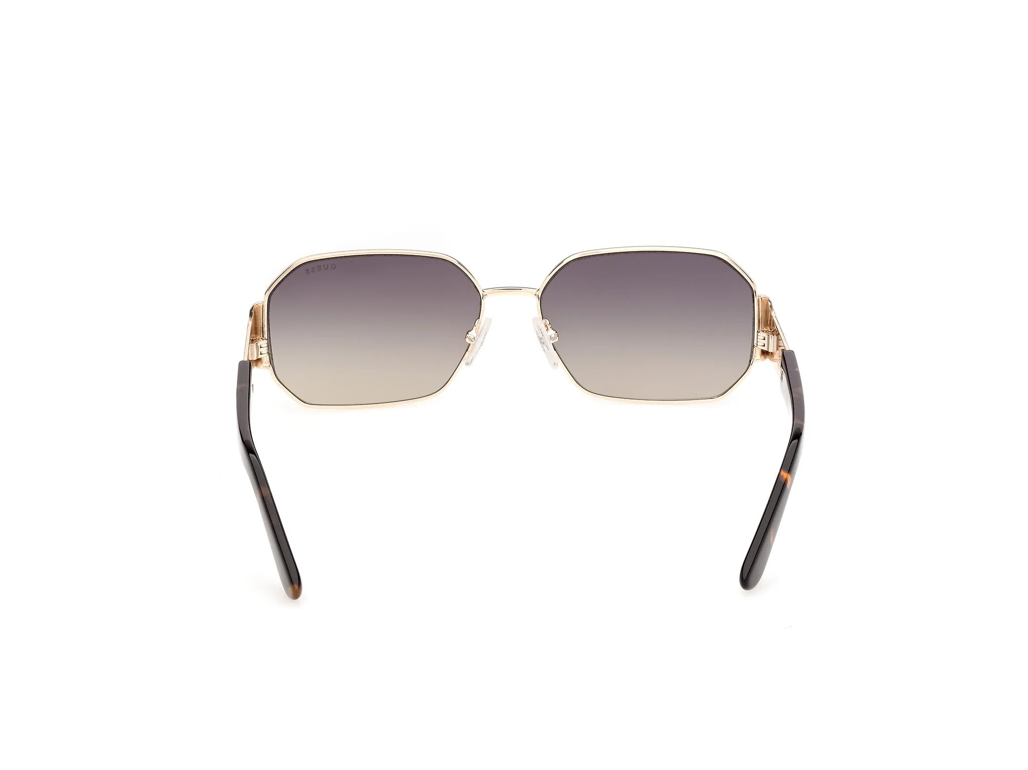 Guess GU00356 32B Occhiali da sole Metallo Oro Fumo Geometrica Normale - immagine 4