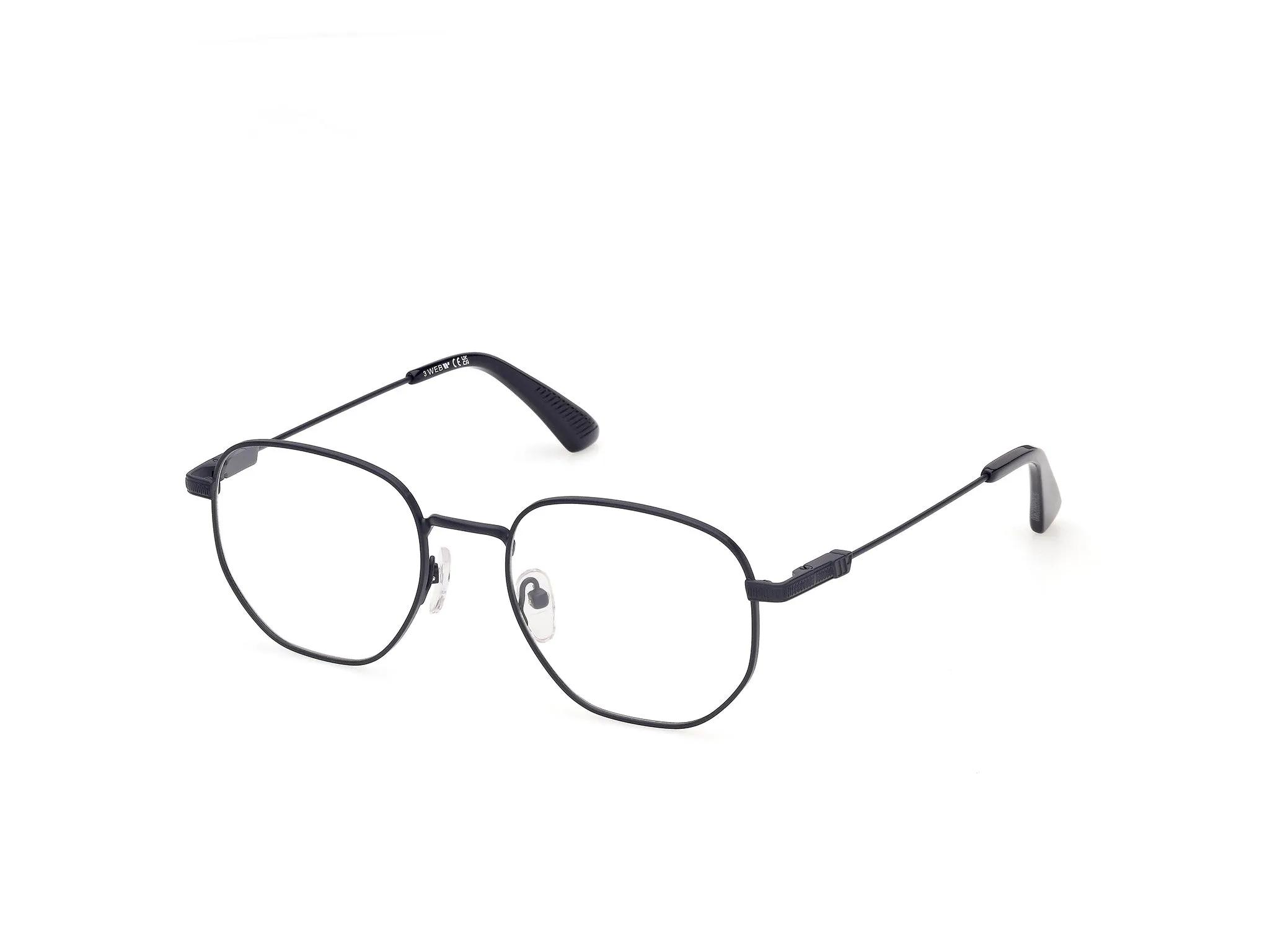 Web WE5487 91 Montature da vista Metallo Blu Rotonda Normale - immagine 1