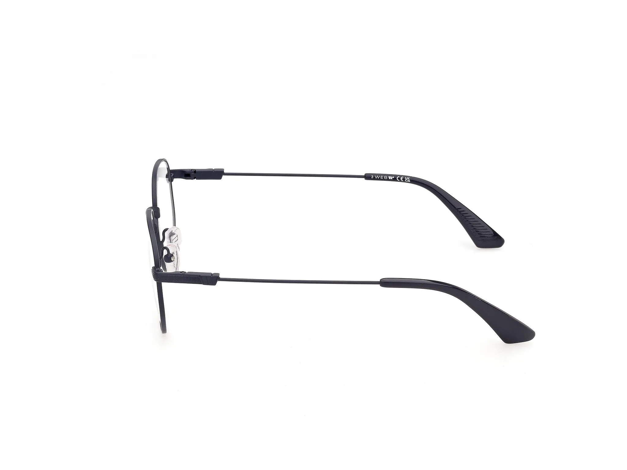 Web WE5487 91 Montature da vista Metallo Blu Rotonda Normale - immagine 3
