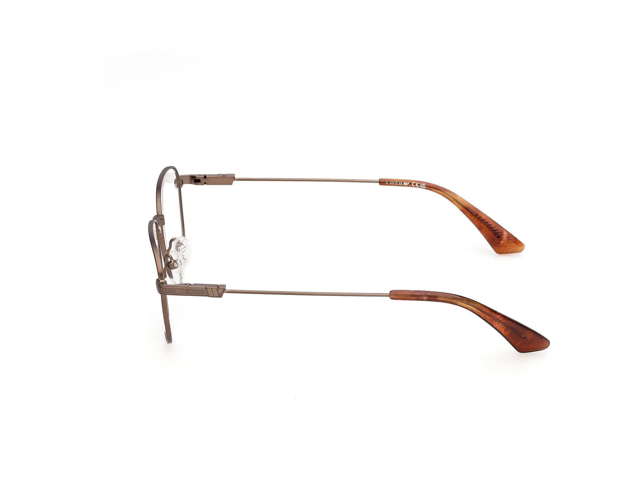 Web WE5486 37 Montature da vista Metallo Bronzo Squadrata Normale - immagine 3