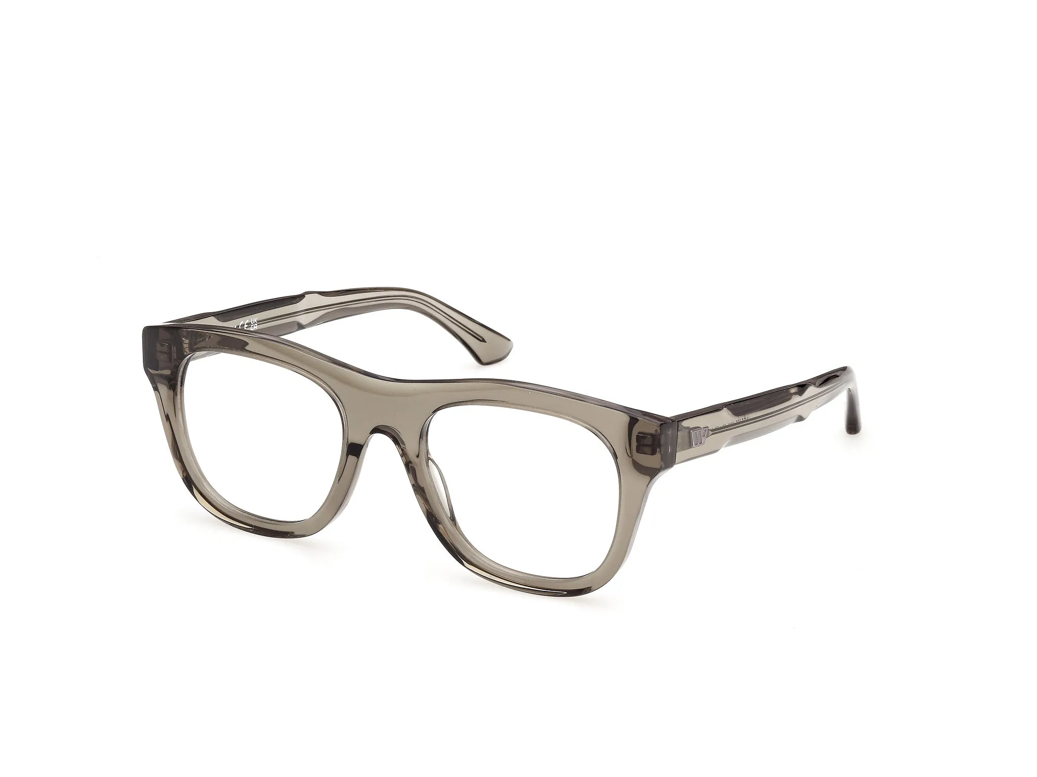 Web WE5485 93 Montature da vista Acetato Verde Squadrata Normale - immagine 1