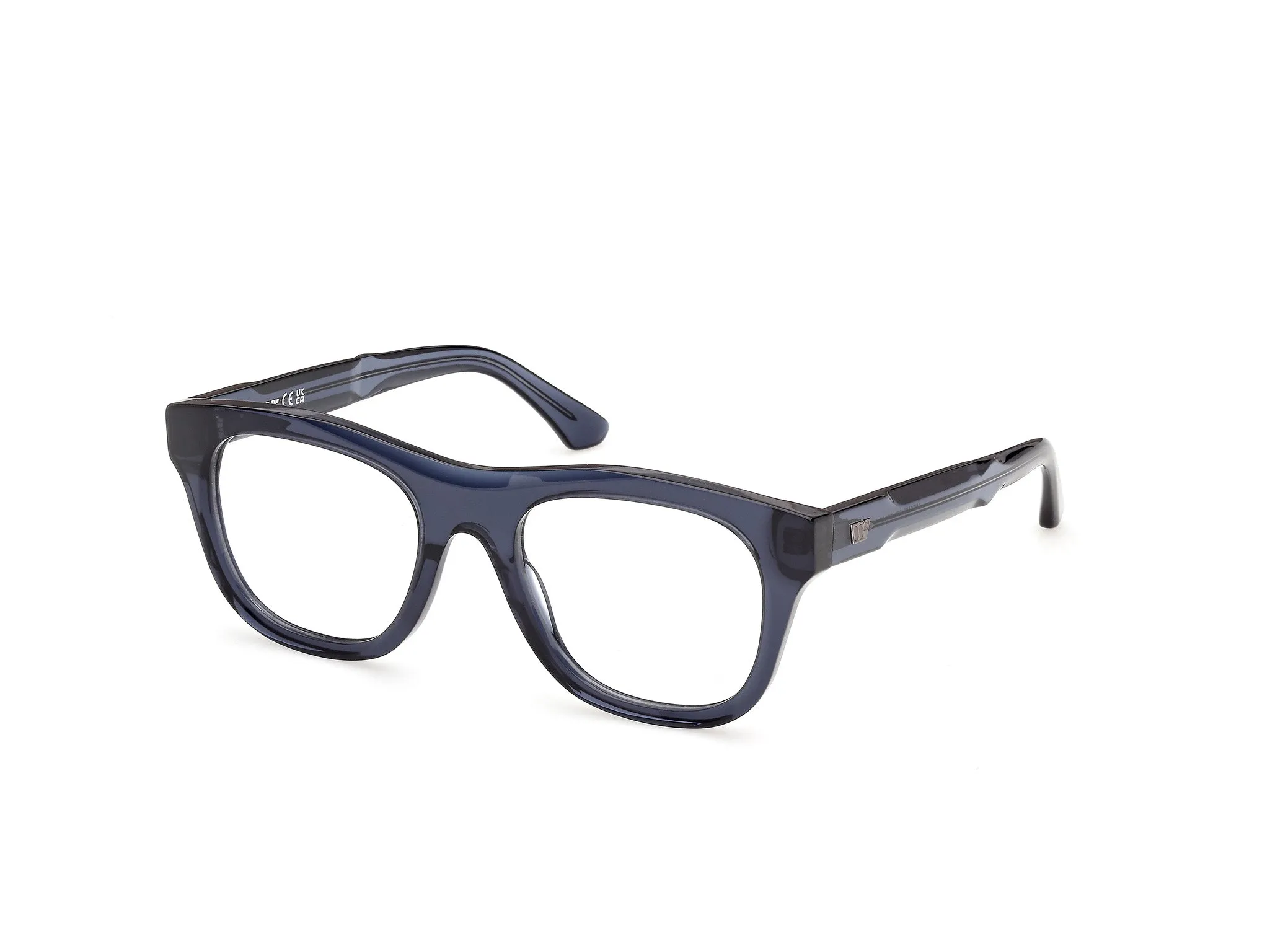 Web WE5485 90 Montature da vista Acetato Blu Squadrata Normale - immagine 1
