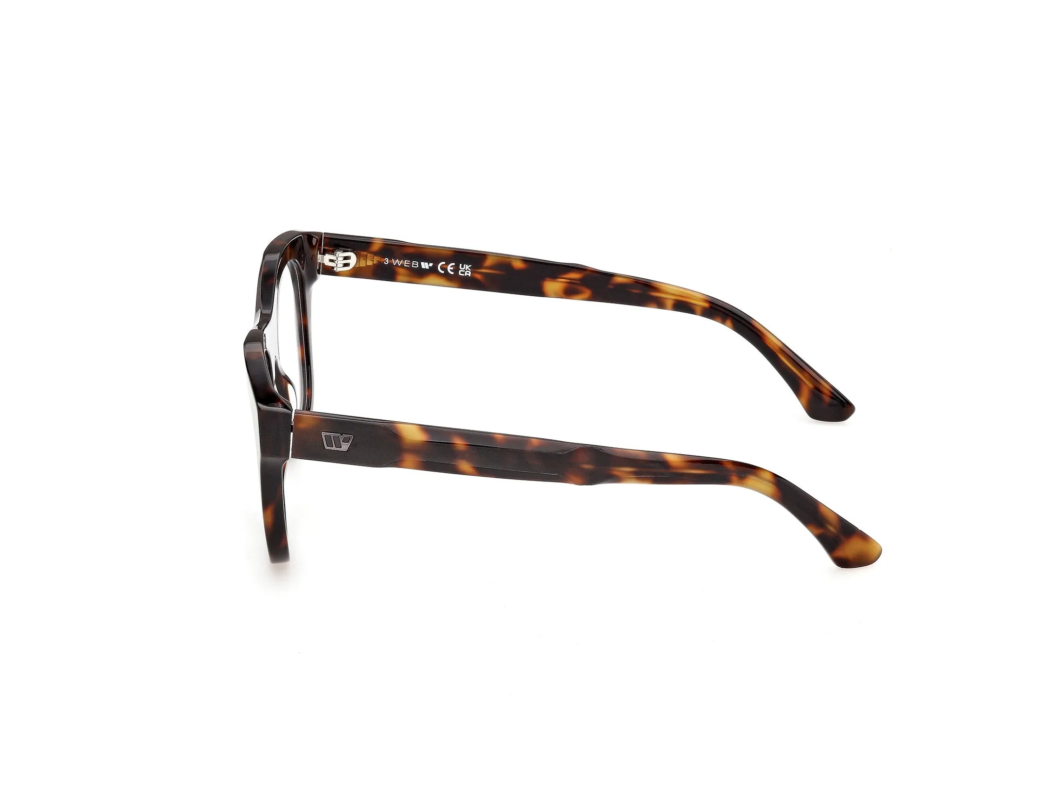 Web WE5485 52 Montature da vista Acetato Havana Squadrata Normale - immagine 3
