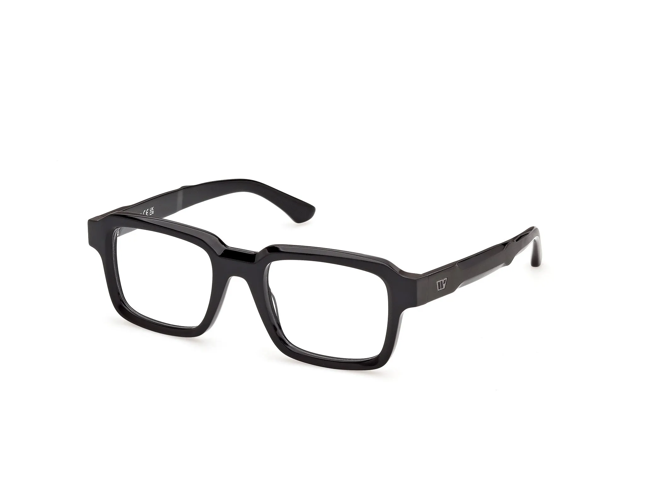 Web WE5484 1 Montature da vista Acetato Nero Squadrata Normale - immagine 1