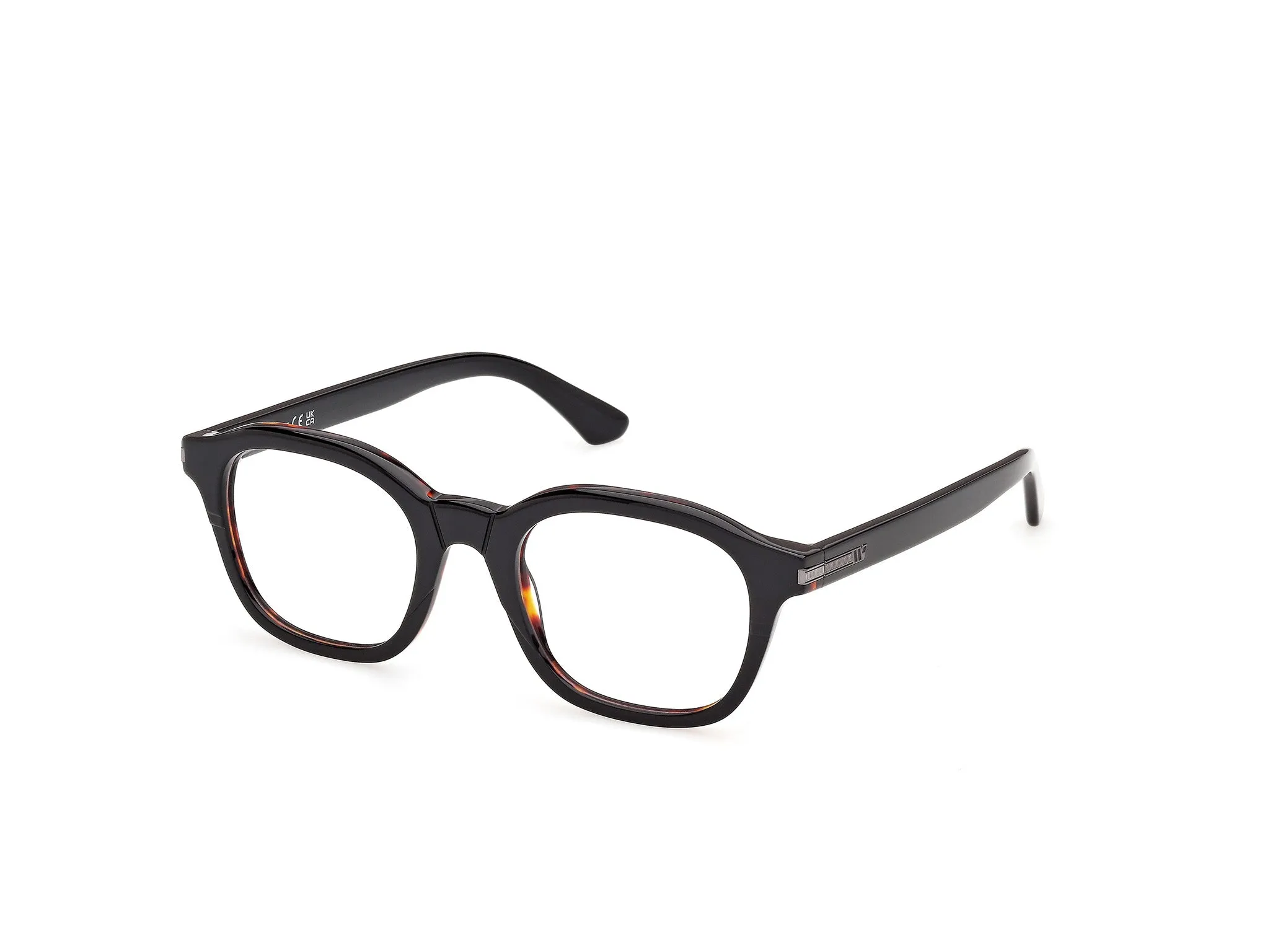 Web WE5482 5 Montature da vista Acetato Nero Geometrica Normale - immagine 1