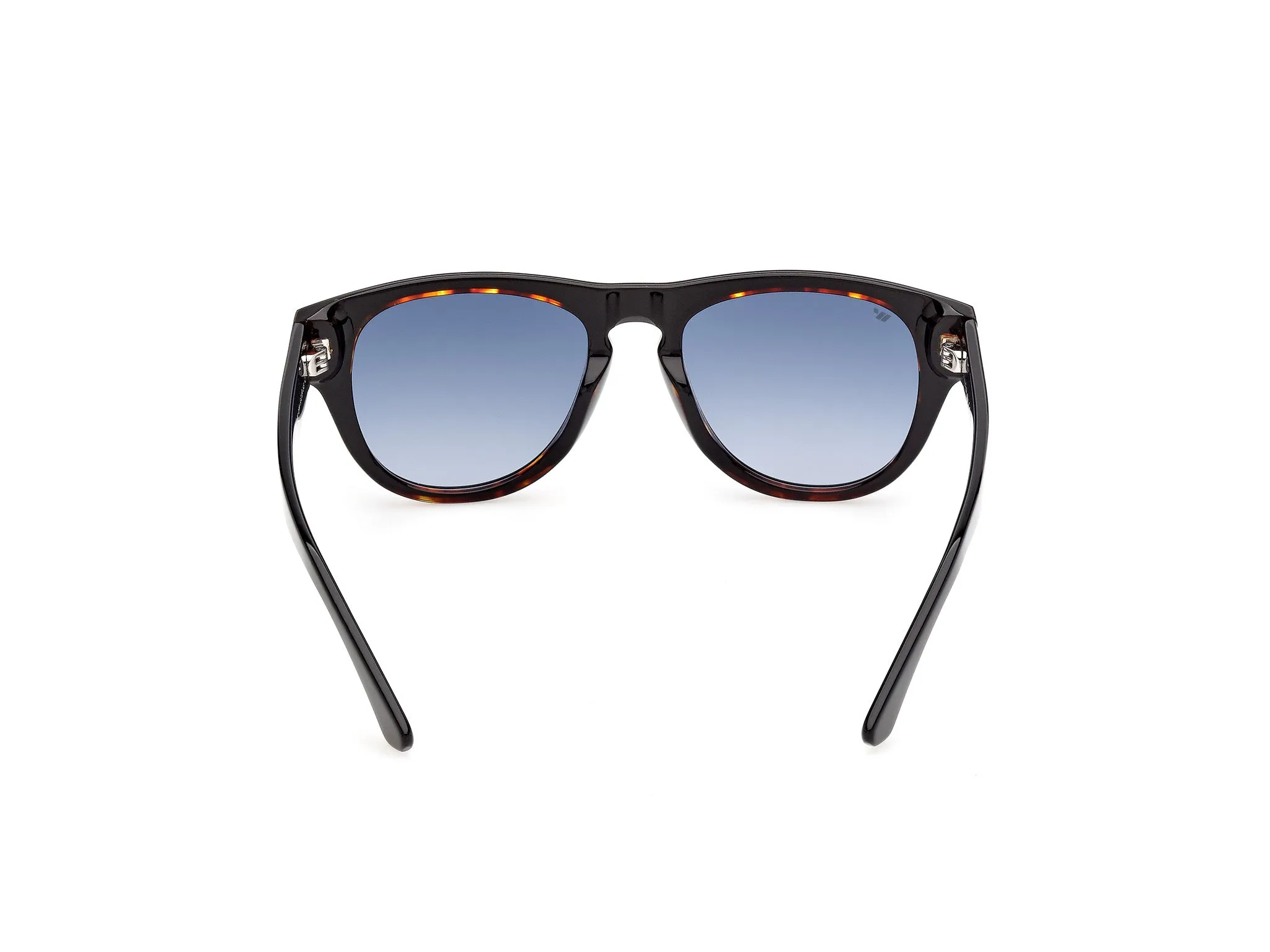 Web WE0402 05W Occhiali da sole Acetato Nero Blu Rotonda Normale - immagine 4