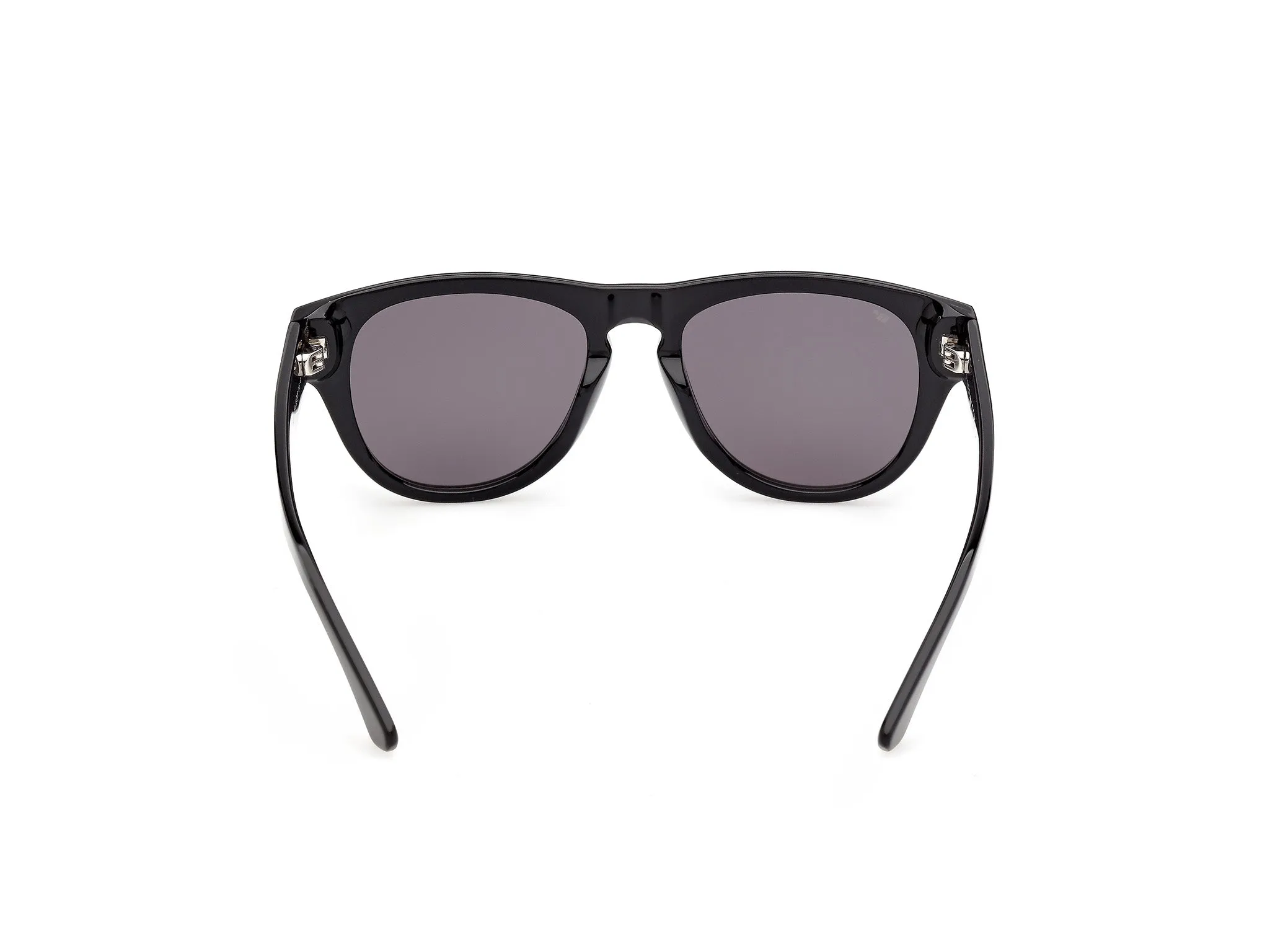 Web WE0402 01A Occhiali da sole Acetato Nero Fumo Rotonda Normale - immagine 4