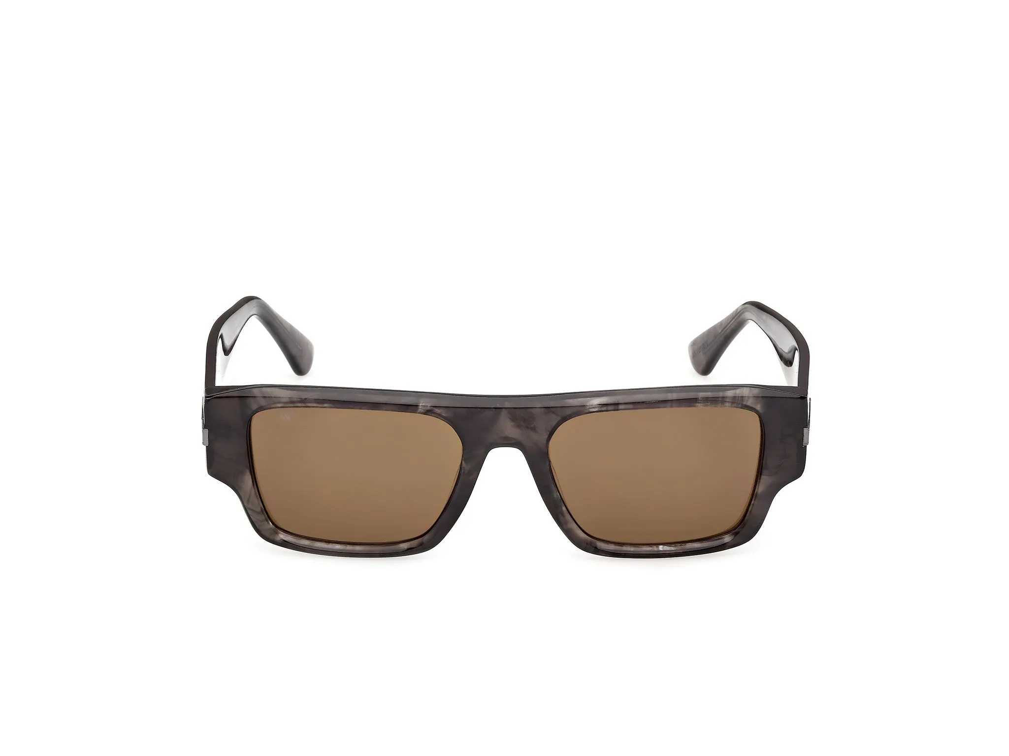 Web WE0401 20E Occhiali da sole Acetato Grigio Marrone Squadrata Normale - immagine 2