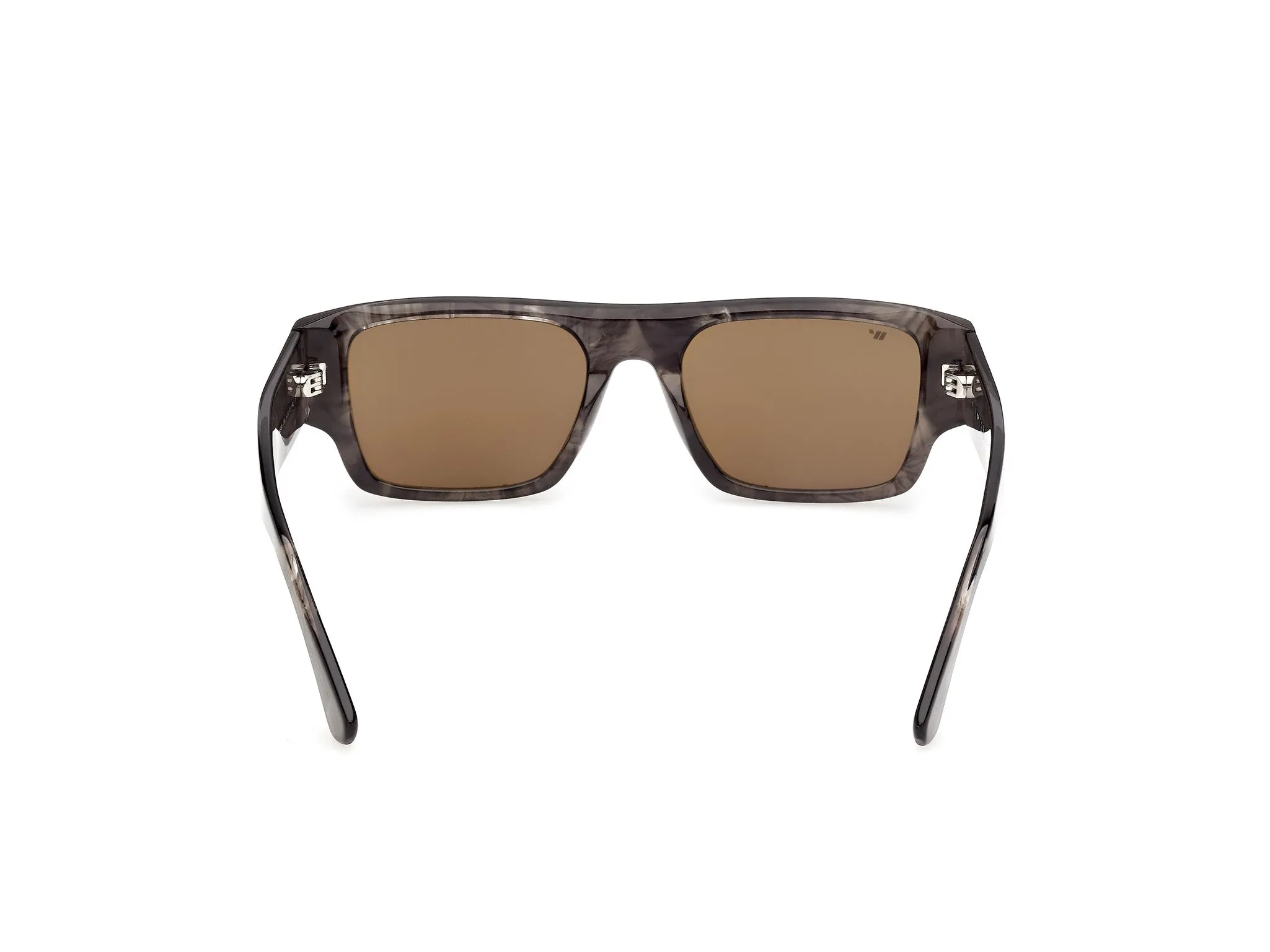Web WE0401 20E Occhiali da sole Acetato Grigio Marrone Squadrata Normale - immagine 4