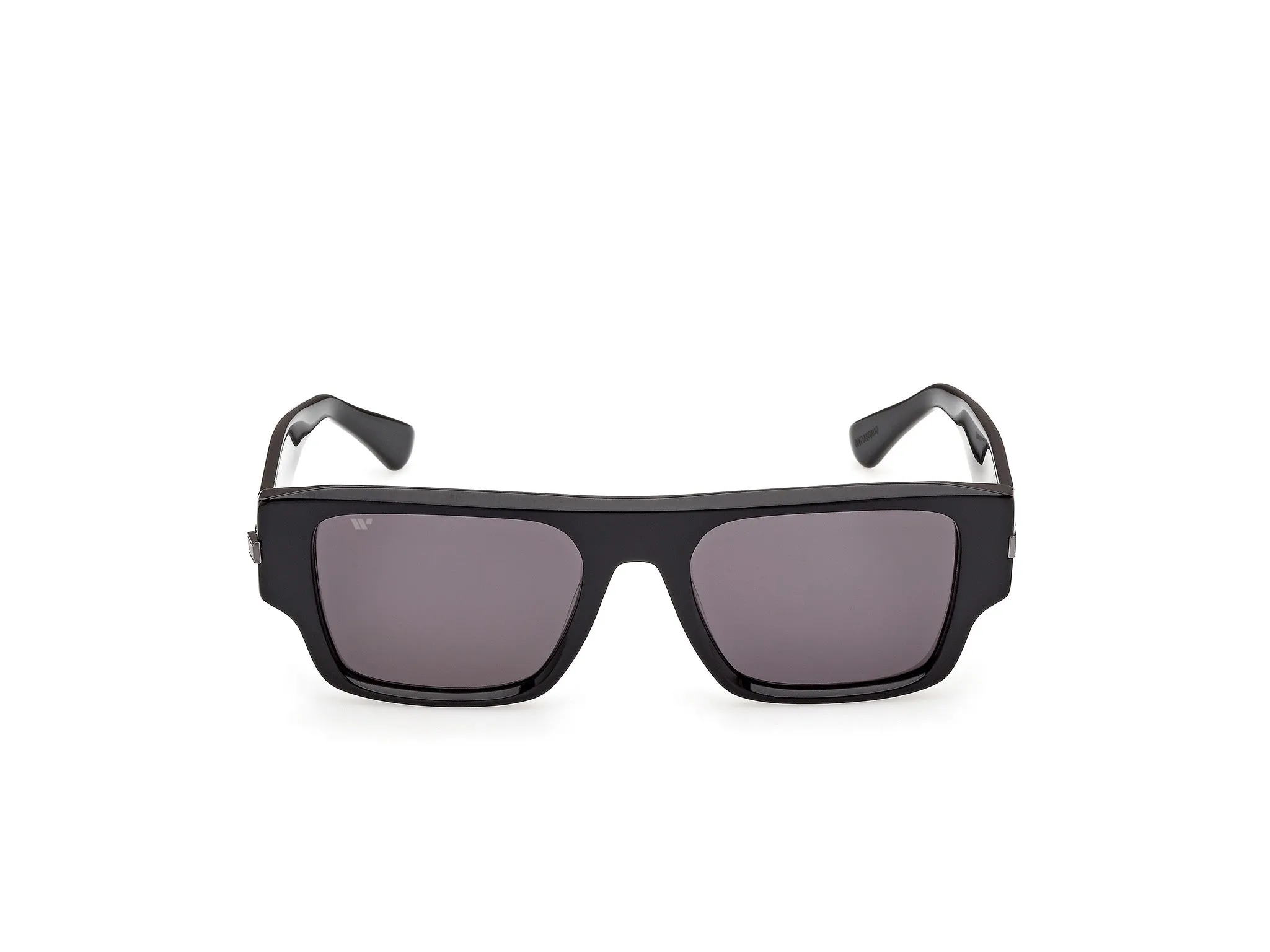Web WE0401 01A Occhiali da sole Acetato Nero Fumo Squadrata Normale - immagine 2