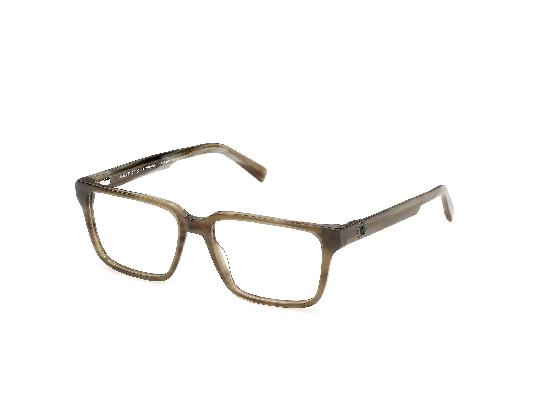 Timberland TB50126 61 Montature da vista Acetato Verde Squadrata Normale - immagine 1