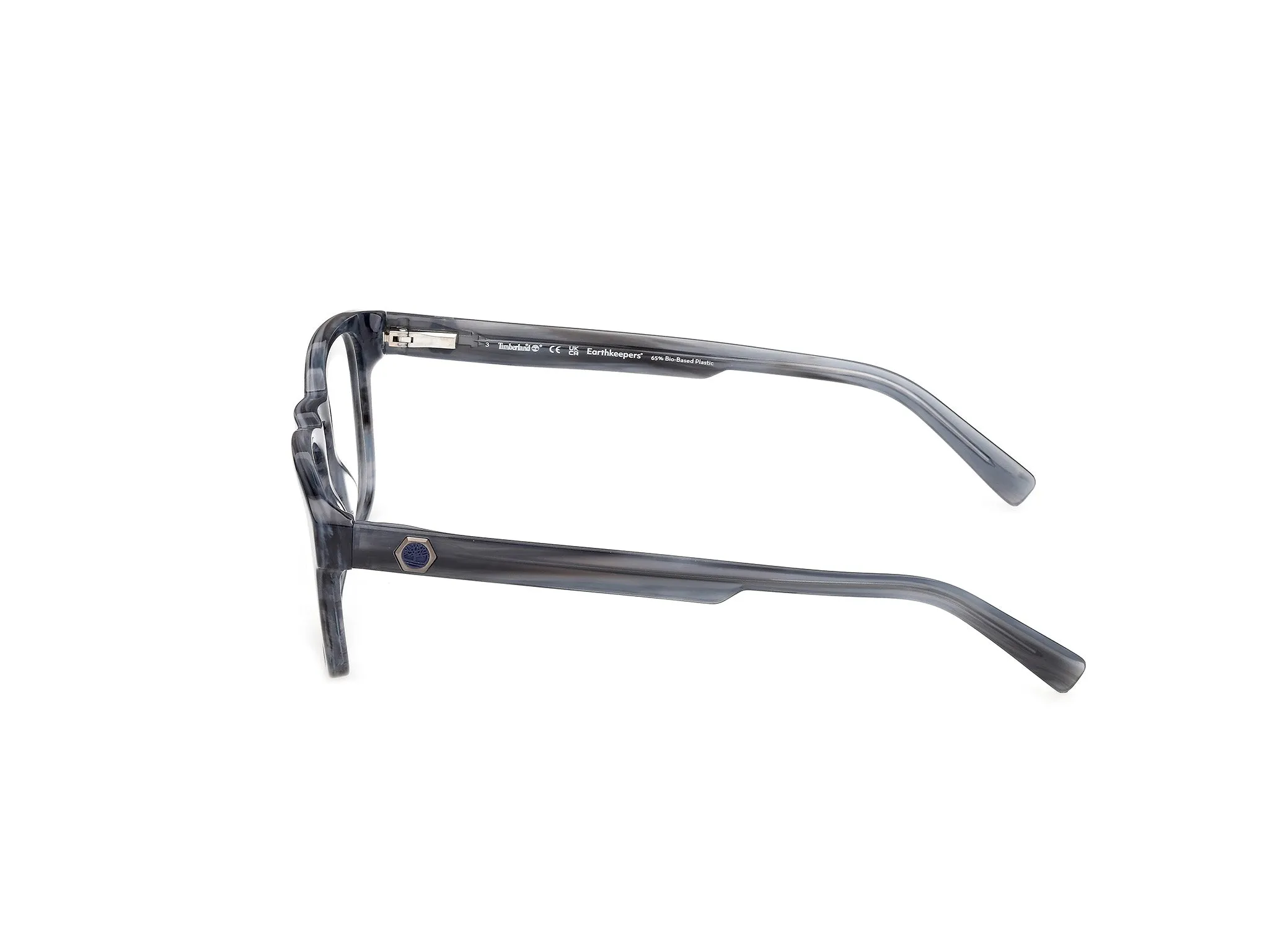 Timberland TB50125 65 Montature da vista Acetato Grigio Rotonda Normale - immagine 3