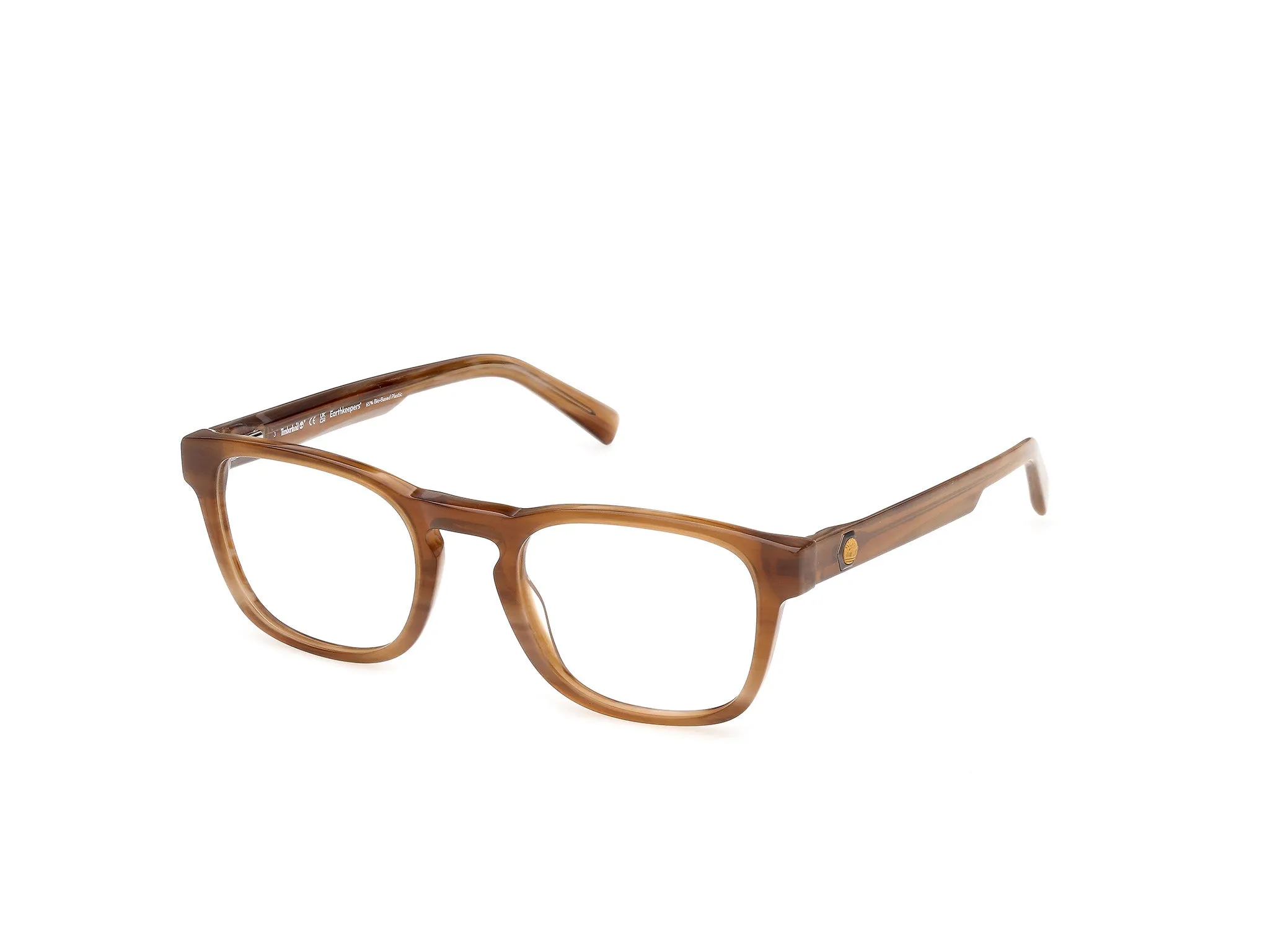 Timberland TB50125 62 Montature da vista Acetato Marrone Rotonda Normale - immagine 1