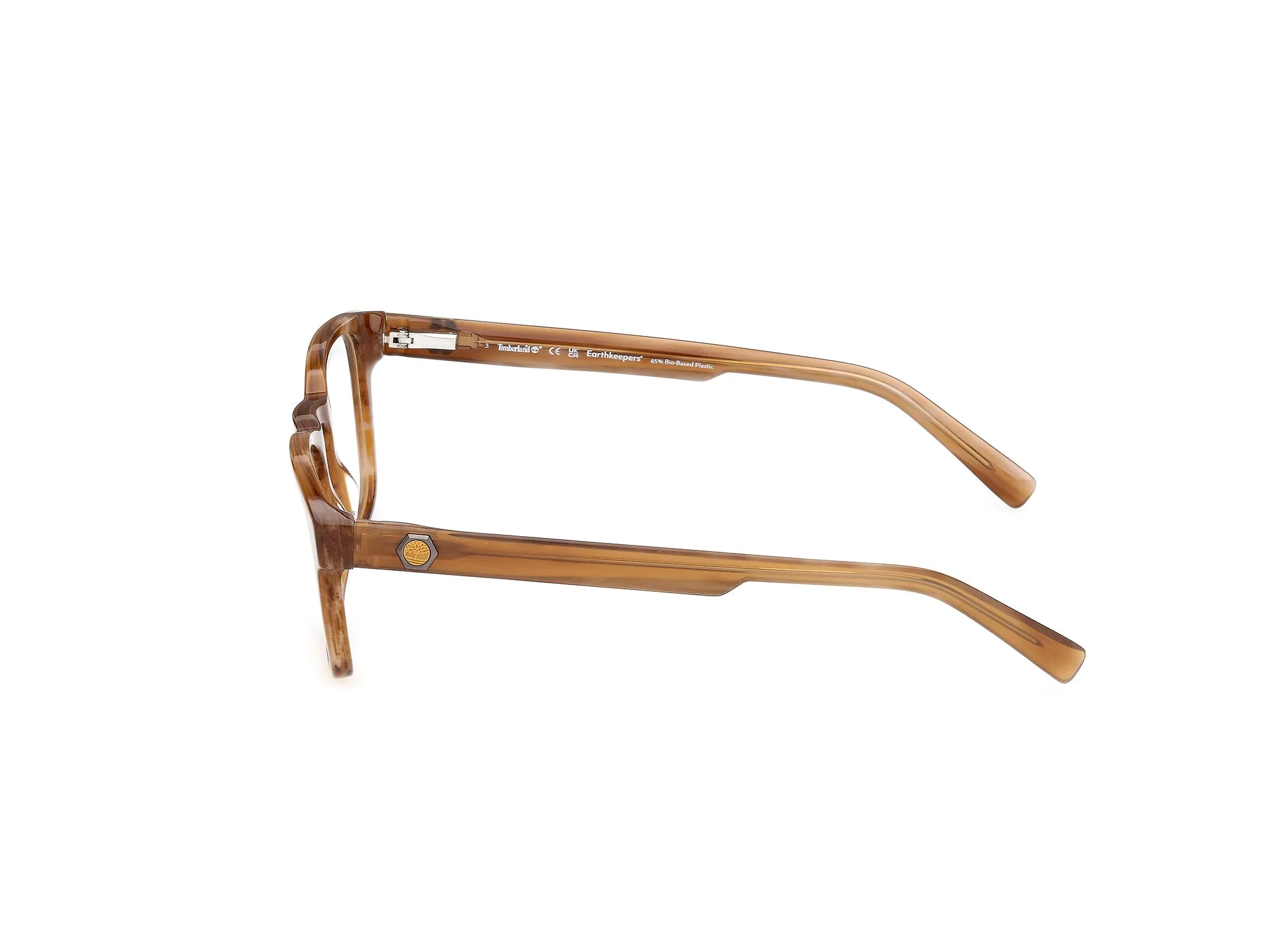 Timberland TB50125 62 Montature da vista Acetato Marrone Rotonda Normale - immagine 3