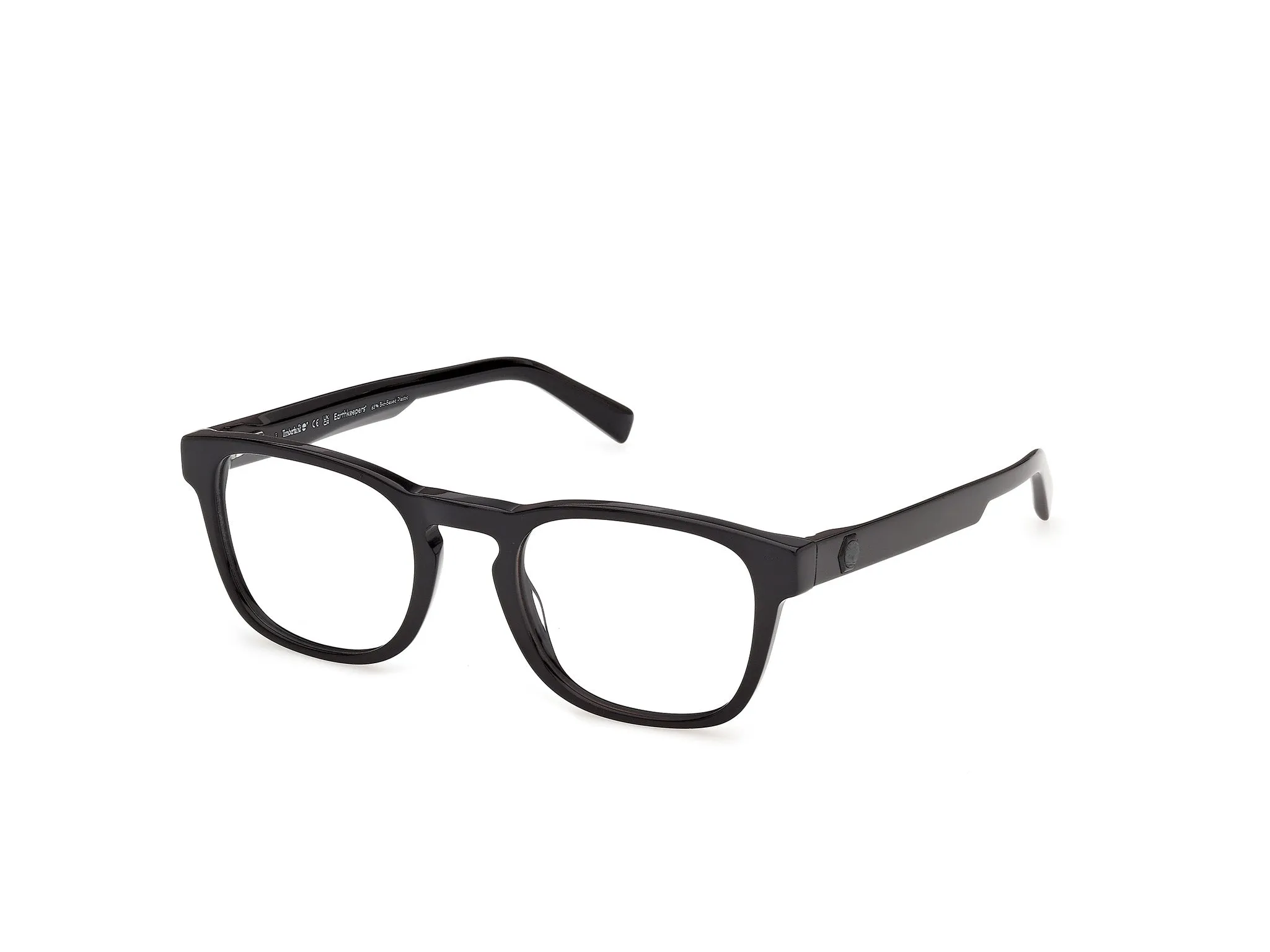 Timberland TB50125 1 Montature da vista Acetato Nero Rotonda Normale - immagine 1