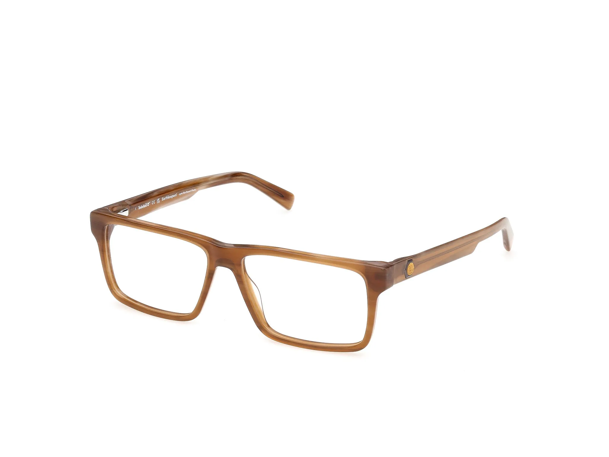 Timberland TB50124 62 Montature da vista Acetato Marrone Squadrata Normale - immagine 1