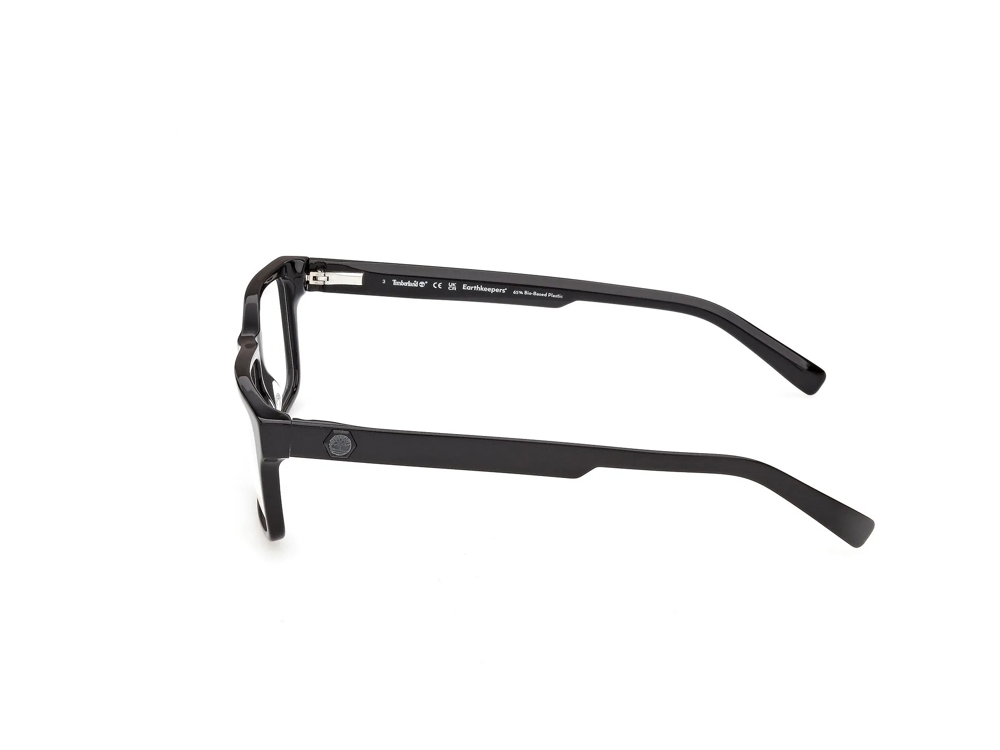 Timberland TB50124 1 Montature da vista Acetato Nero Squadrata Normale - immagine 3