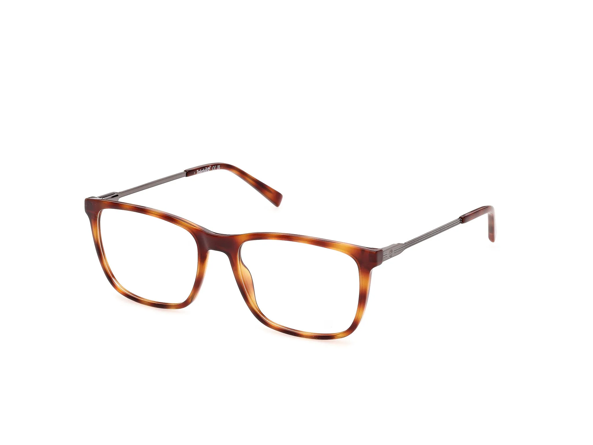 Timberland TB50123 53 Montature da vista Iniettato Havana Squadrata Normale - immagine 1