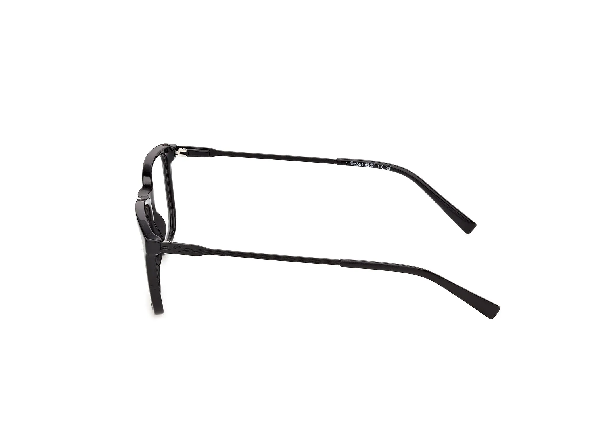 Timberland TB50123 1 Montature da vista Iniettato Nero Squadrata Normale - immagine 3