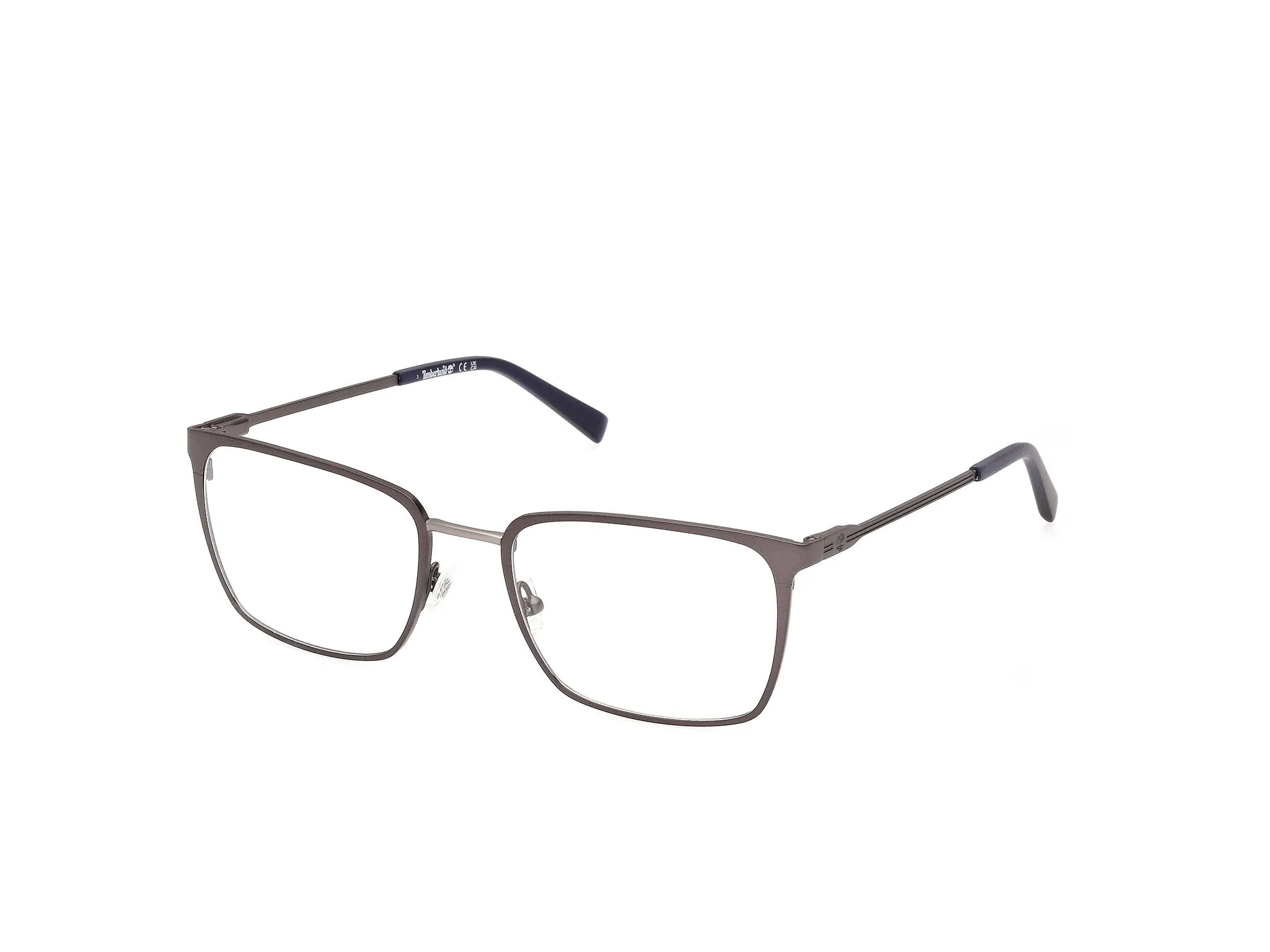 Timberland TB50122 7 Montature da vista Metallo Grigio Squadrata Normale - immagine 1