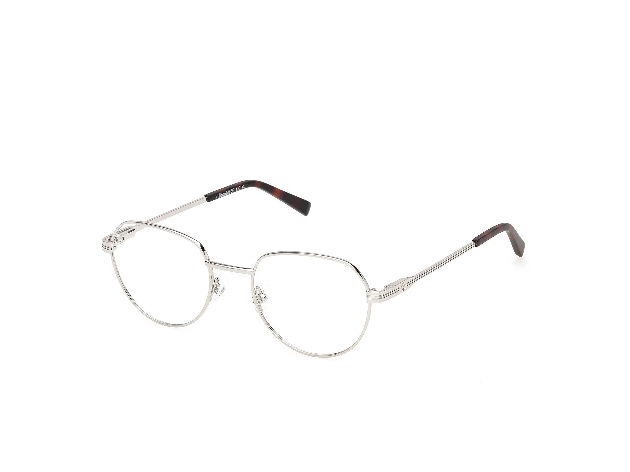 Timberland TB50121 10 Montature da vista Metallo Grigio Rotonda Normale - immagine 1
