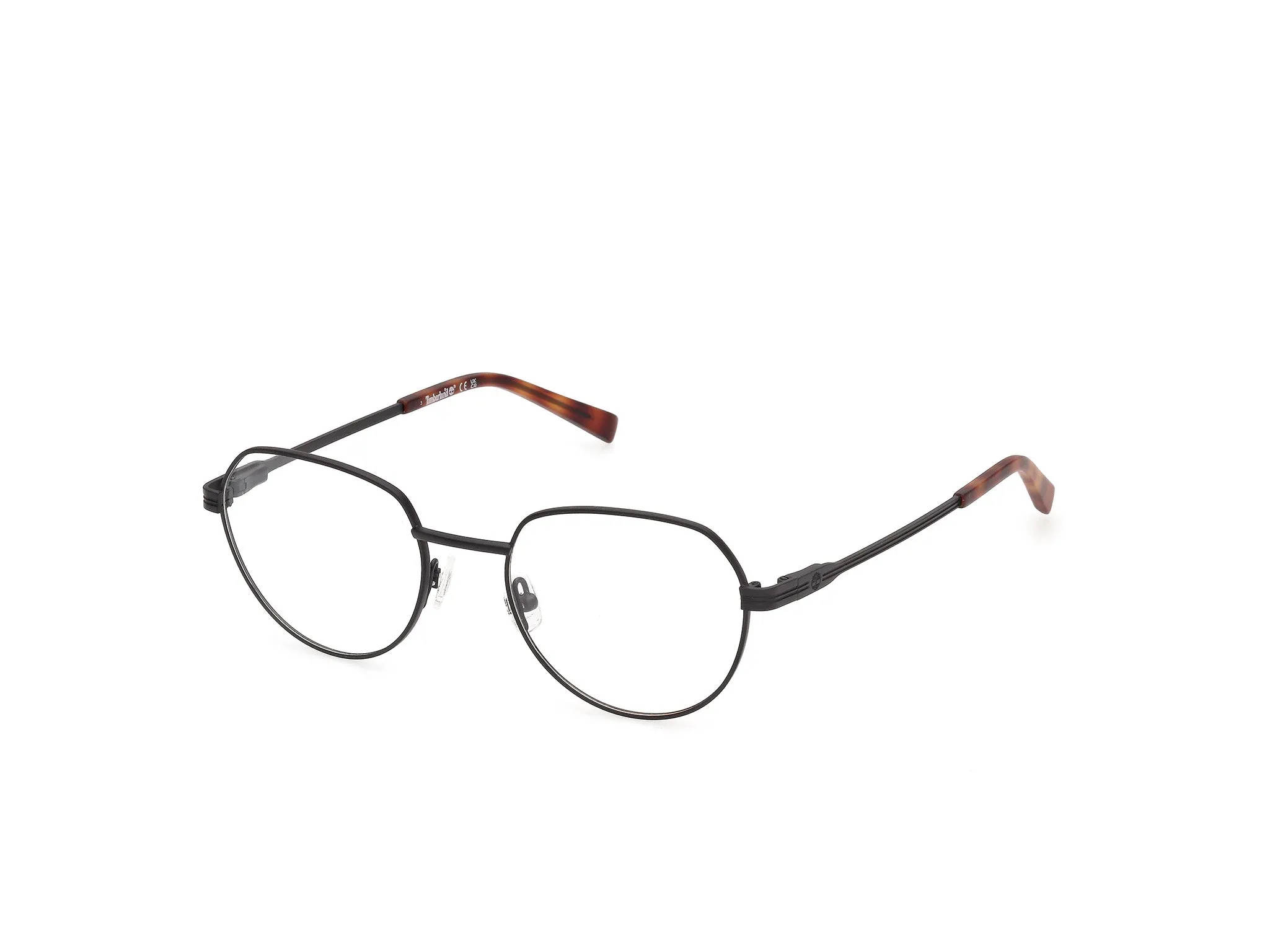 Timberland TB50121 2 Montature da vista Metallo Nero Rotonda Normale - immagine 1