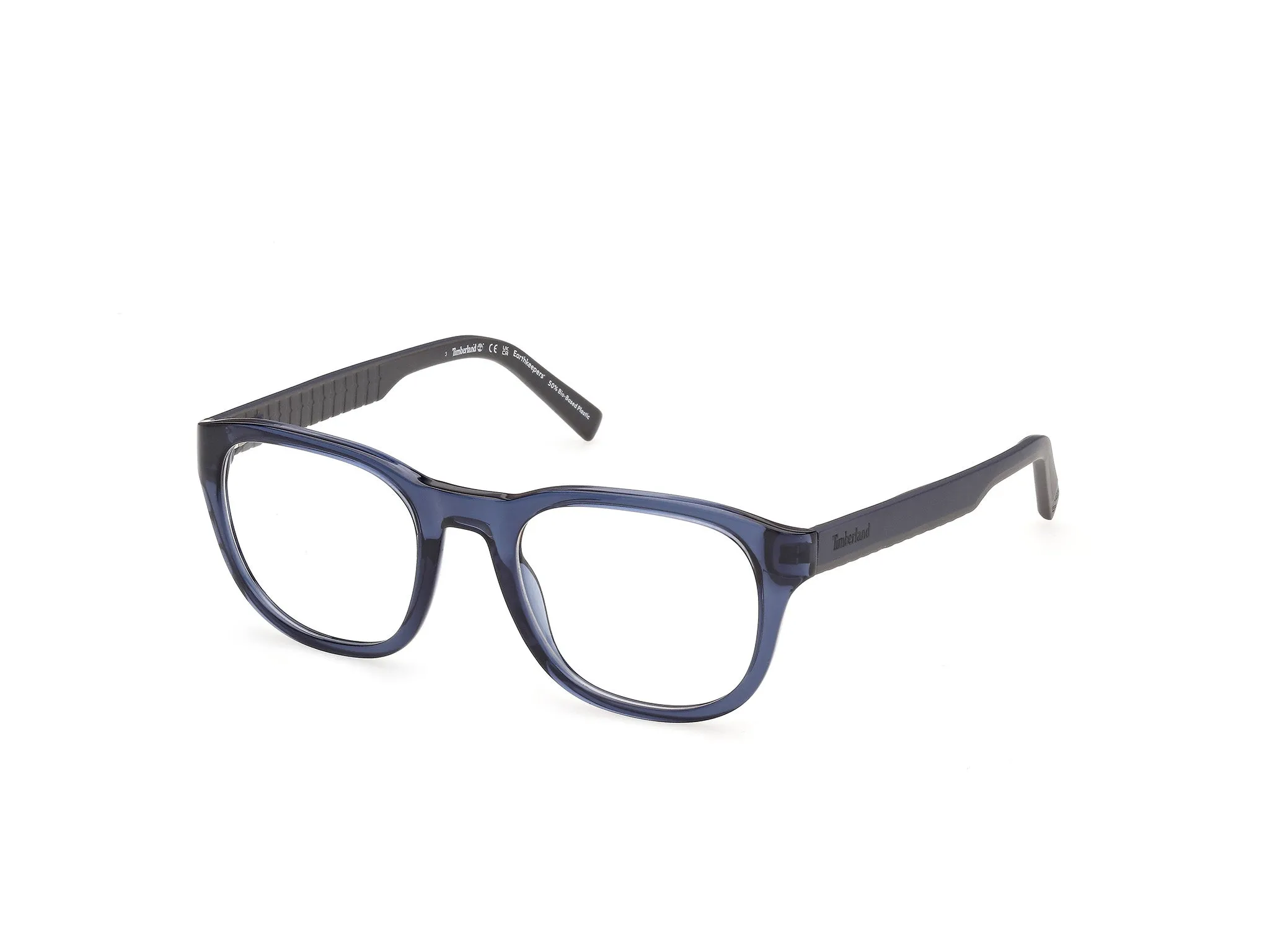 Timberland TB50119 90 Montature da vista Iniettato Blu Rotonda Normale - immagine 1