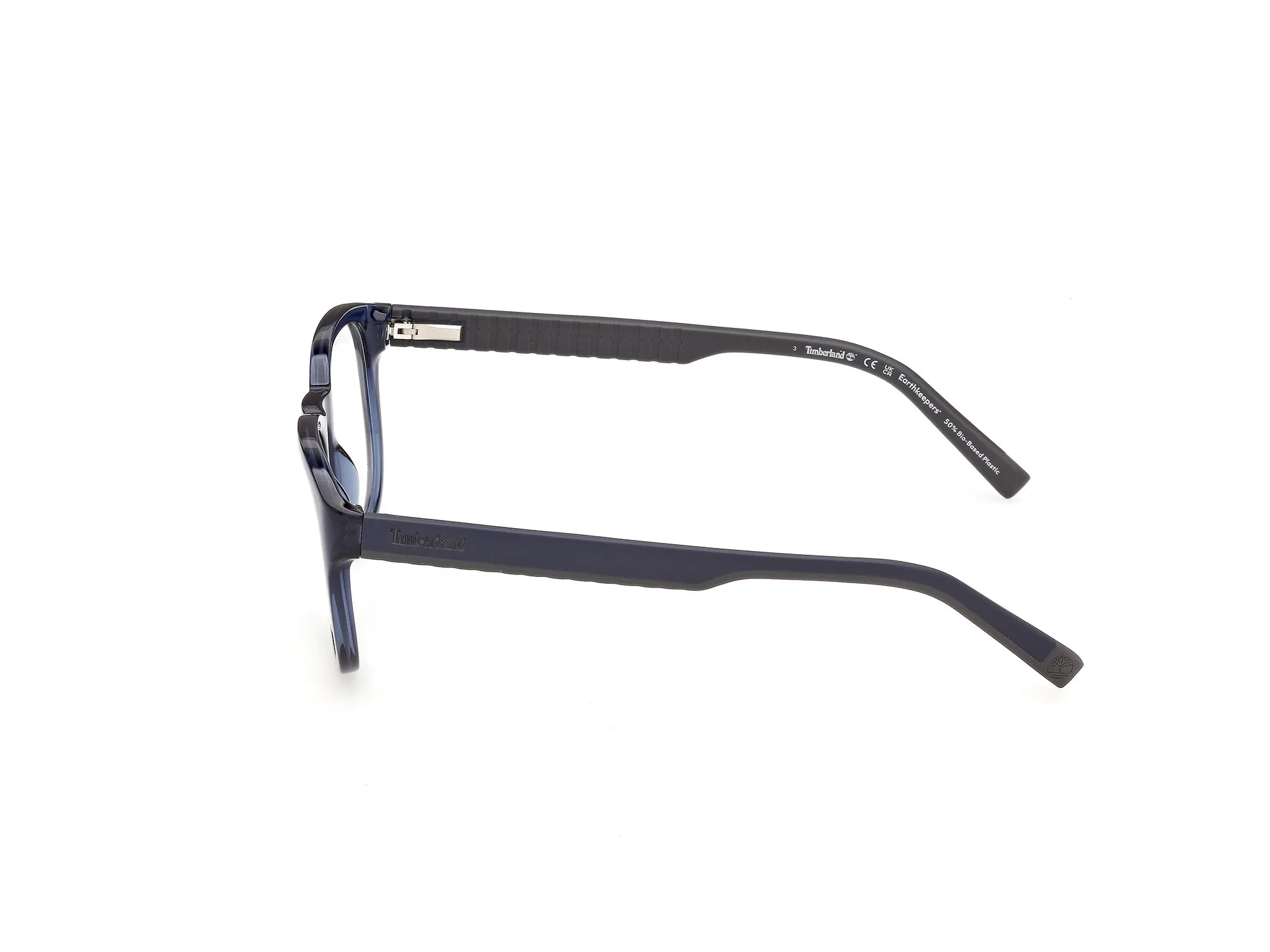 Timberland TB50119 90 Montature da vista Iniettato Blu Rotonda Normale - immagine 3