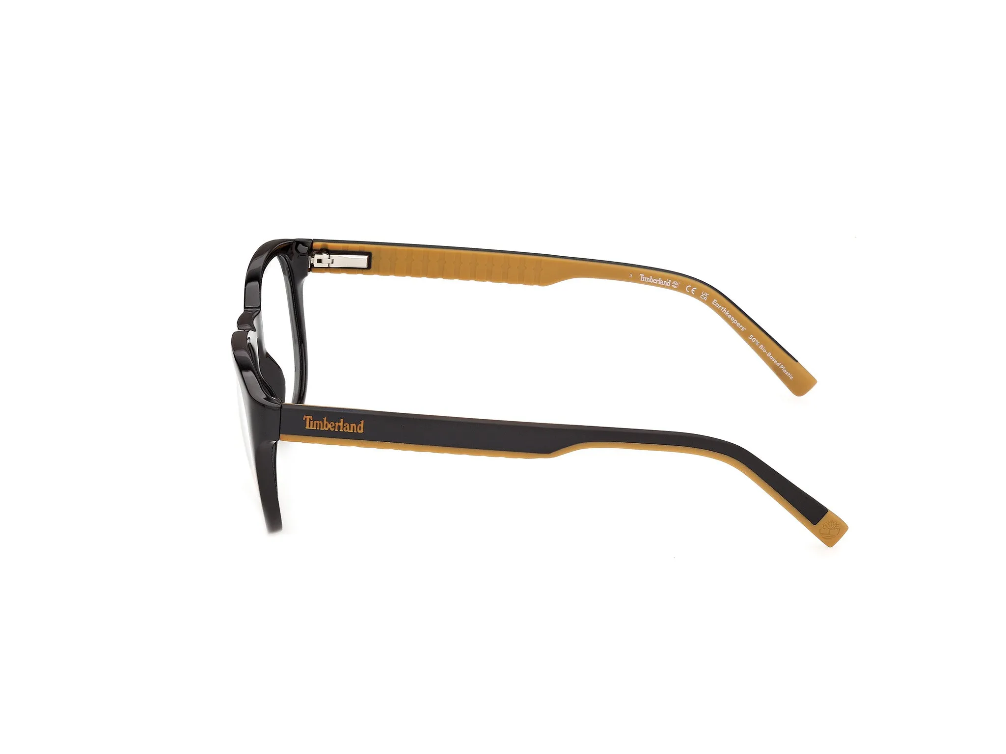 Timberland TB50119 1 Montature da vista Iniettato Nero Rotonda Normale - immagine 3