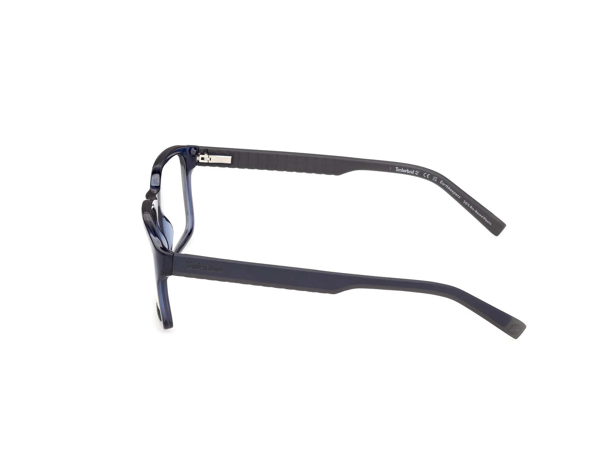Timberland TB50118 90 Montature da vista Iniettato Blu Squadrata Normale - immagine 3