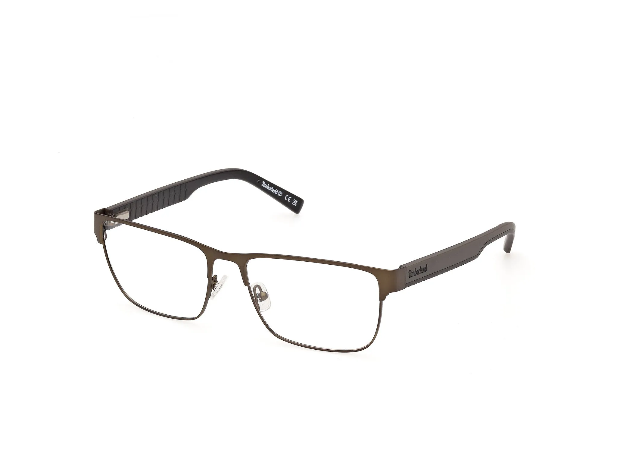 Timberland TB50117 97 Montature da vista Metallo Verde Squadrata Normale - immagine 1
