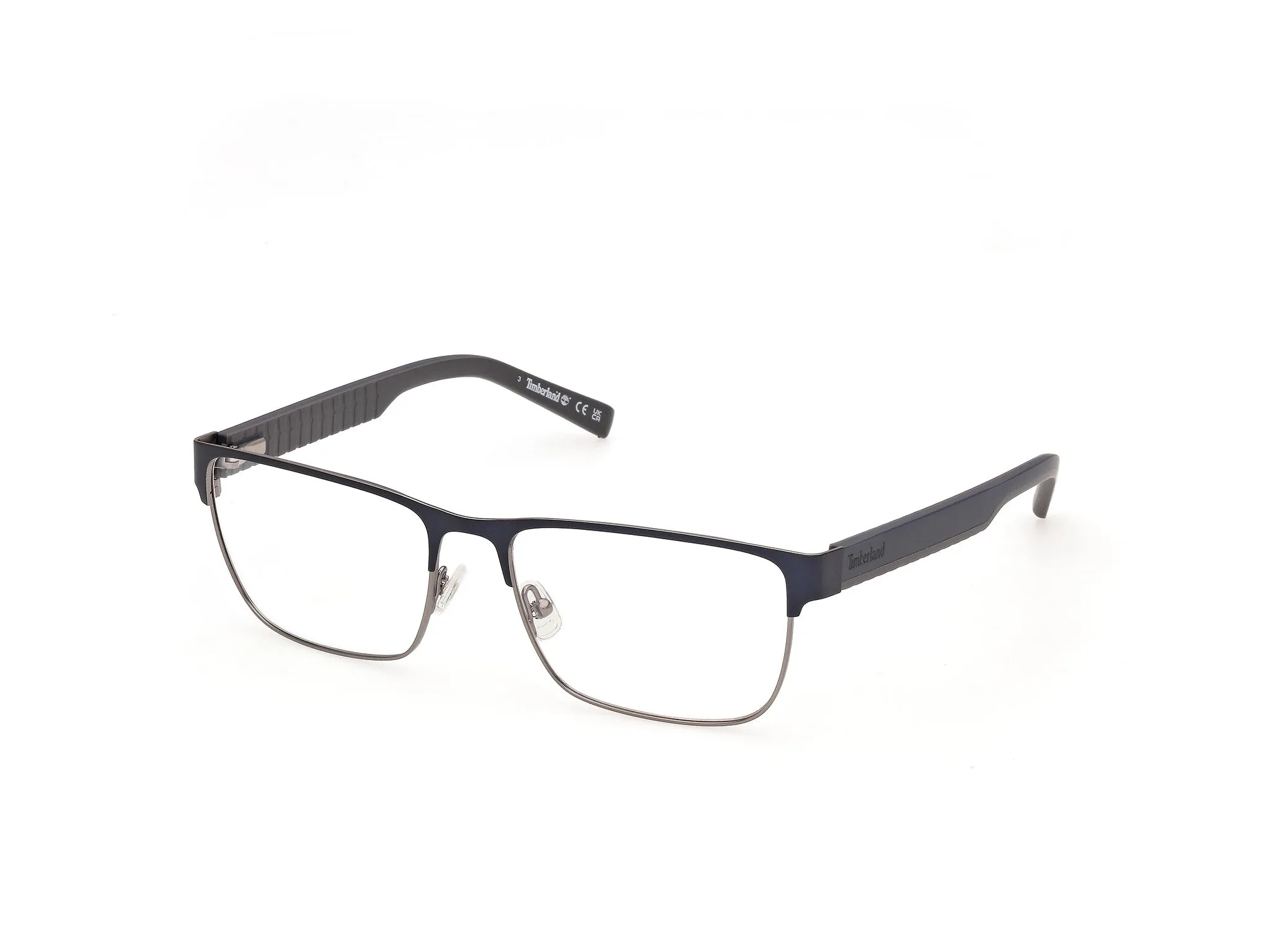 Timberland TB50117 91 Montature da vista Metallo Blu Squadrata Normale - immagine 1