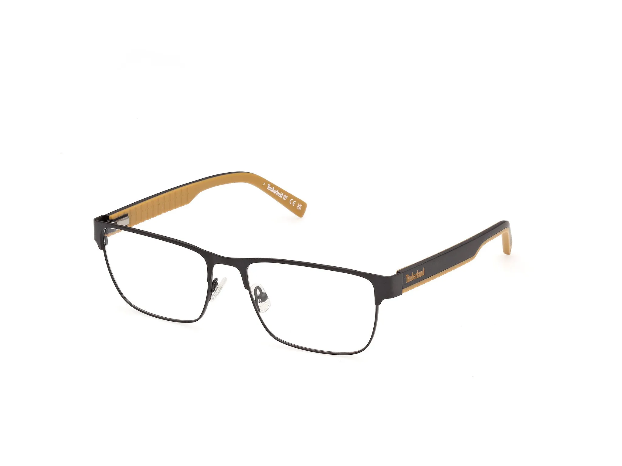Timberland TB50117 2 Montature da vista Metallo Nero Squadrata Normale - immagine 1