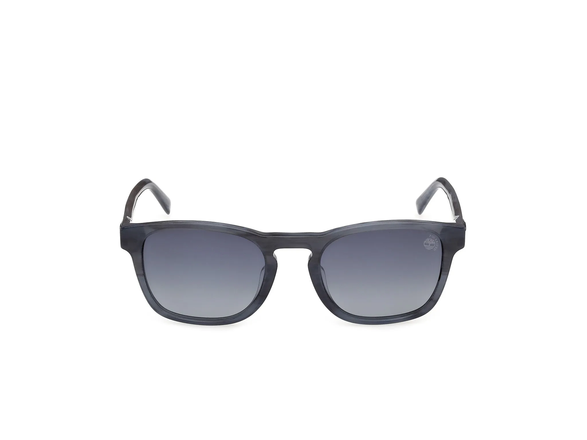 Timberland TB00100 64D Occhiali da sole Acetato Blu Fumo Rotonda Polarizzata - immagine 2