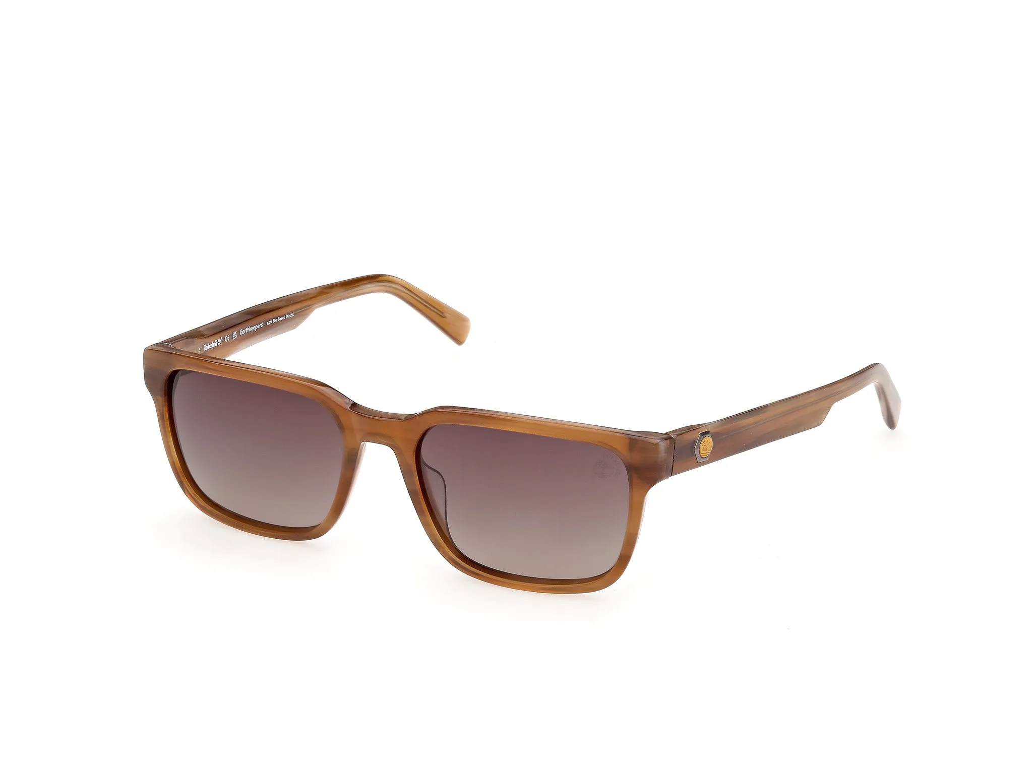 Timberland TB00099 62H Occhiali da sole Acetato Marrone Marrone Squadrata Polarizzata - immagine 1