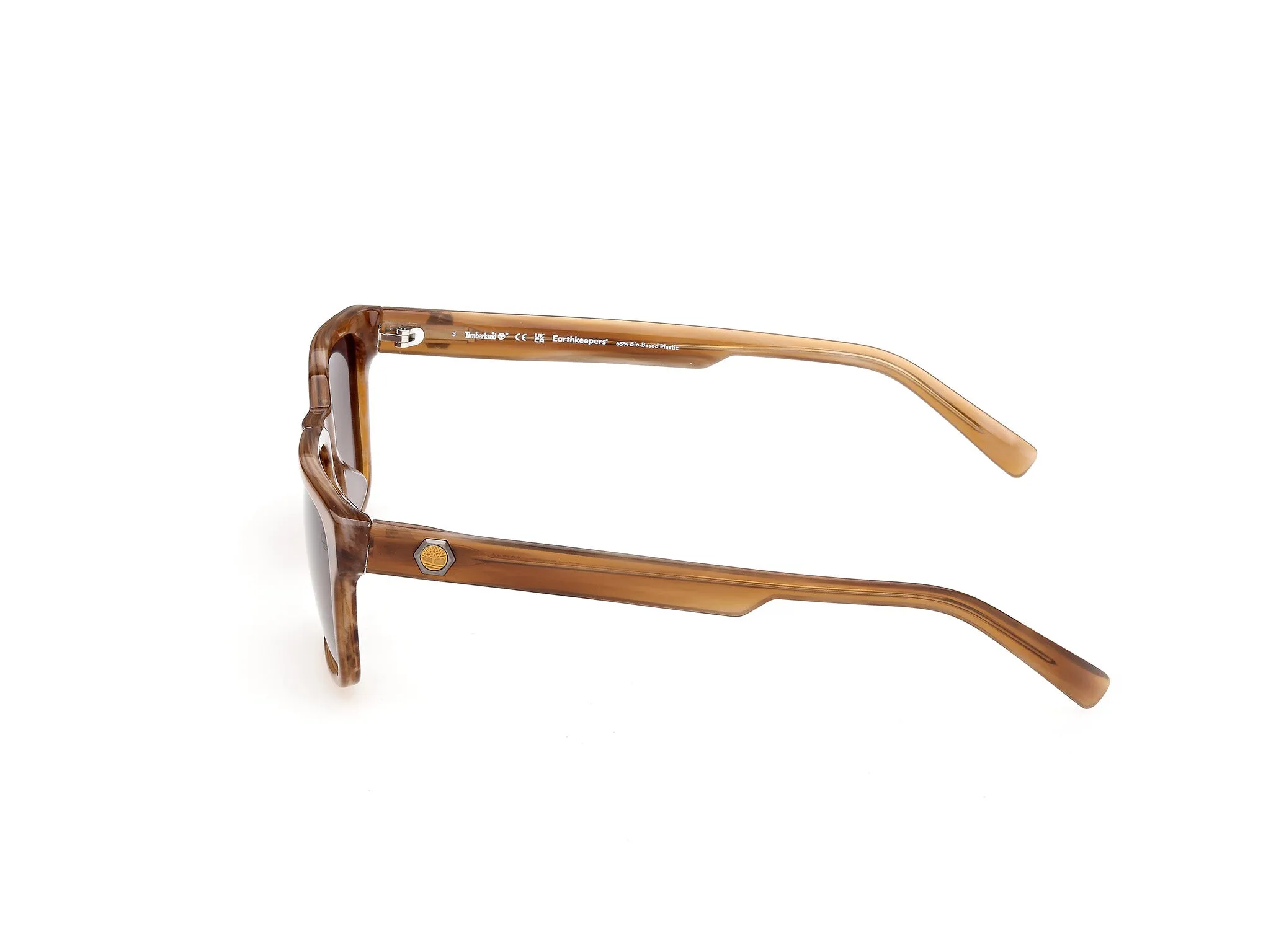 Timberland TB00099 62H Occhiali da sole Acetato Marrone Marrone Squadrata Polarizzata - immagine 3