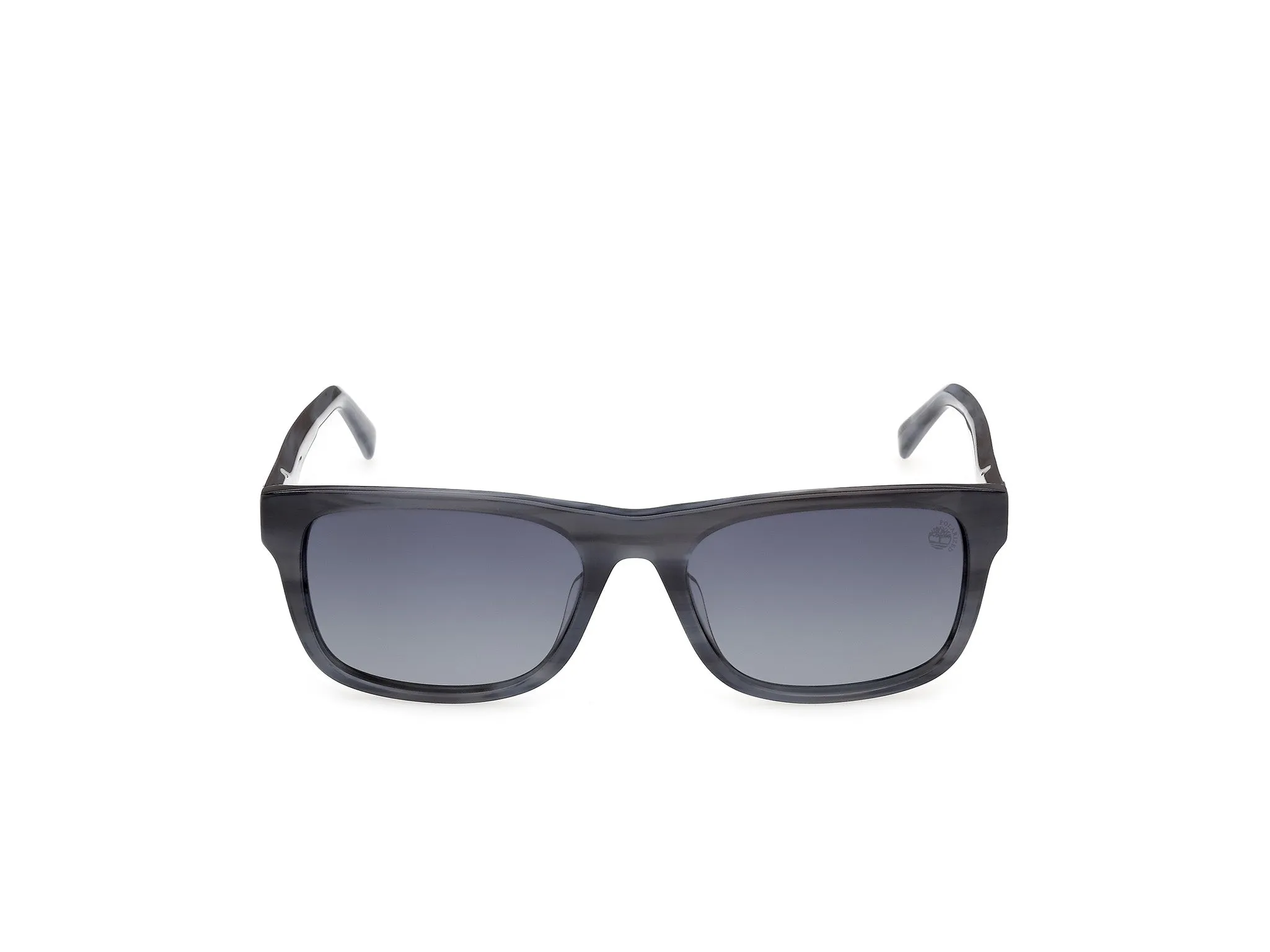 Timberland TB00098 64D Occhiali da sole Acetato Blu Fumo Squadrata Polarizzata - immagine 2