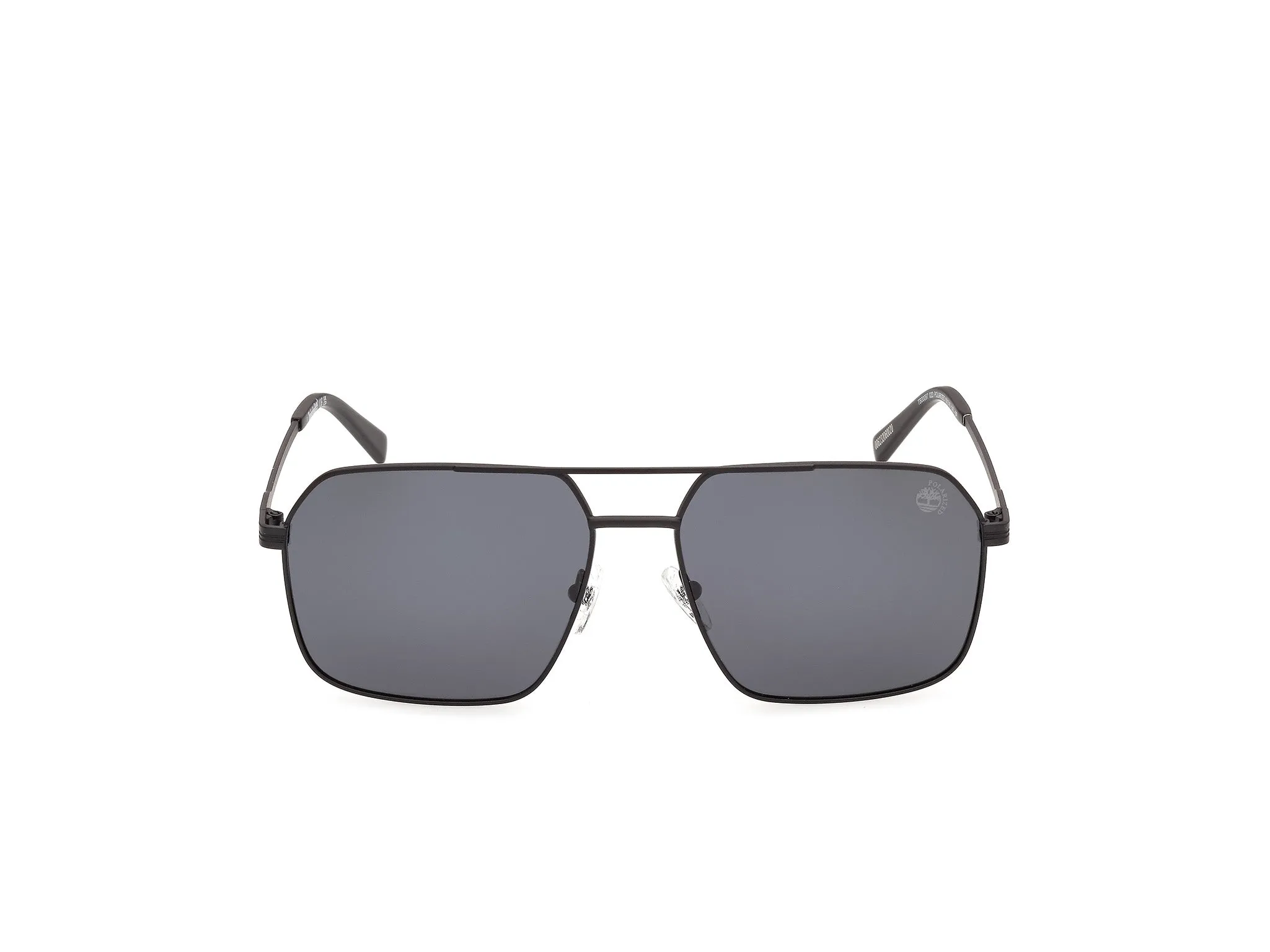 Timberland TB00097 02D Occhiali da sole Metallo Nero Fumo Squadrata Polarizzata - immagine 2