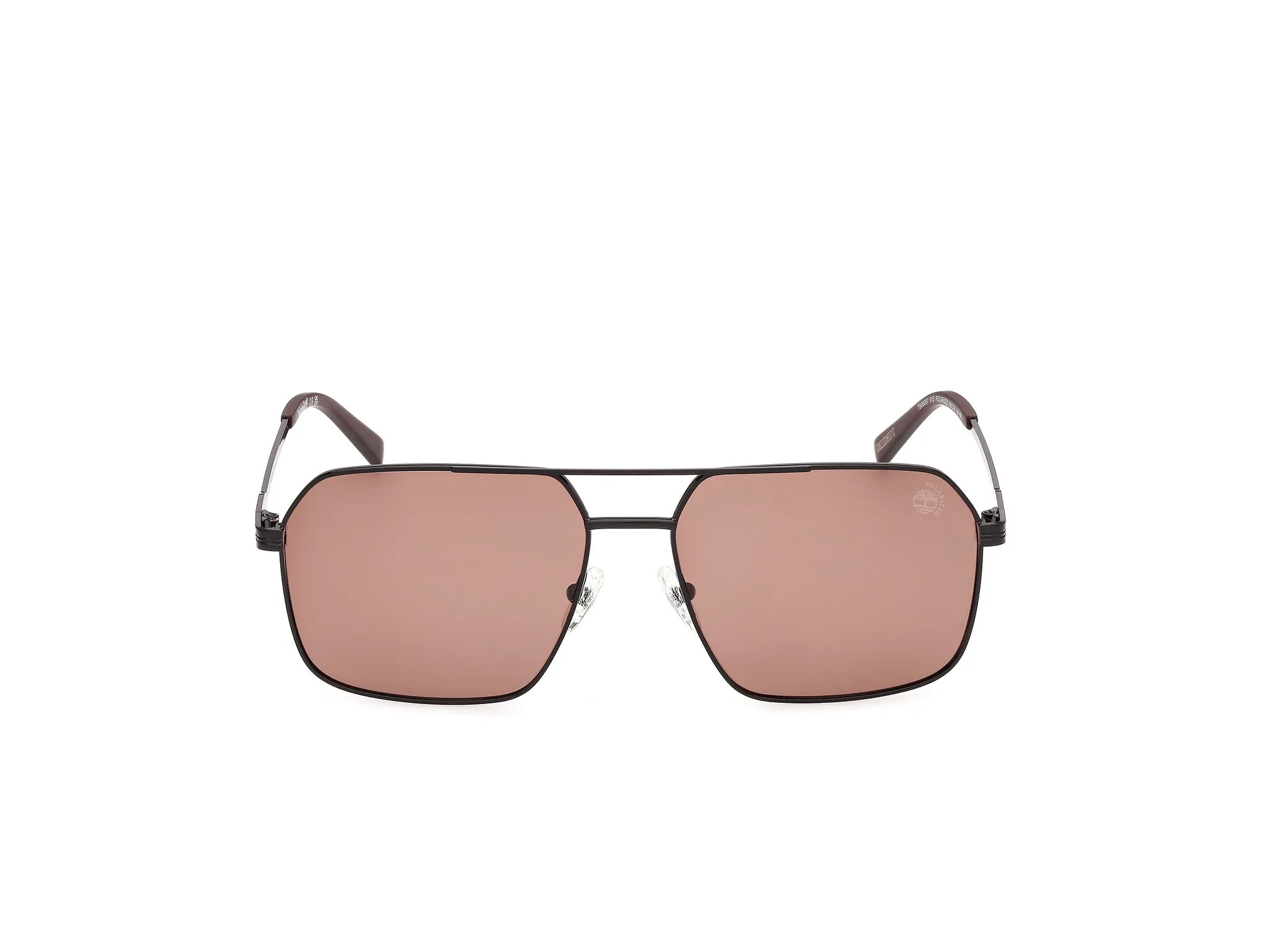 Timberland TB00097 01D Occhiali da sole Metallo Nero Fumo Squadrata Polarizzata - immagine 2