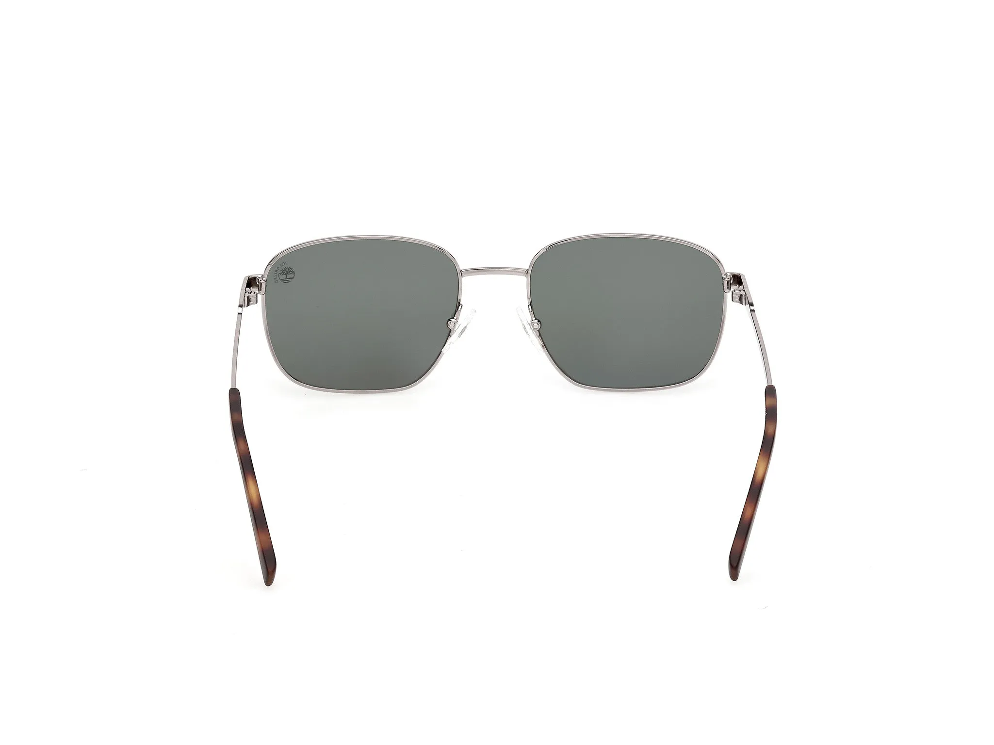 Timberland TB00096 08R Occhiali da sole Metallo Canna di fucile Verde Squadrata Polarizzata - immagine 4
