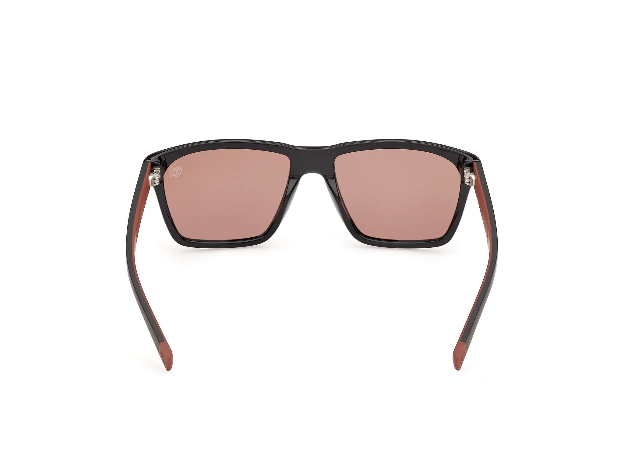 Timberland TB00095 01D Occhiali da sole Iniettato Nero Fumo Squadrata Polarizzata - immagine 4