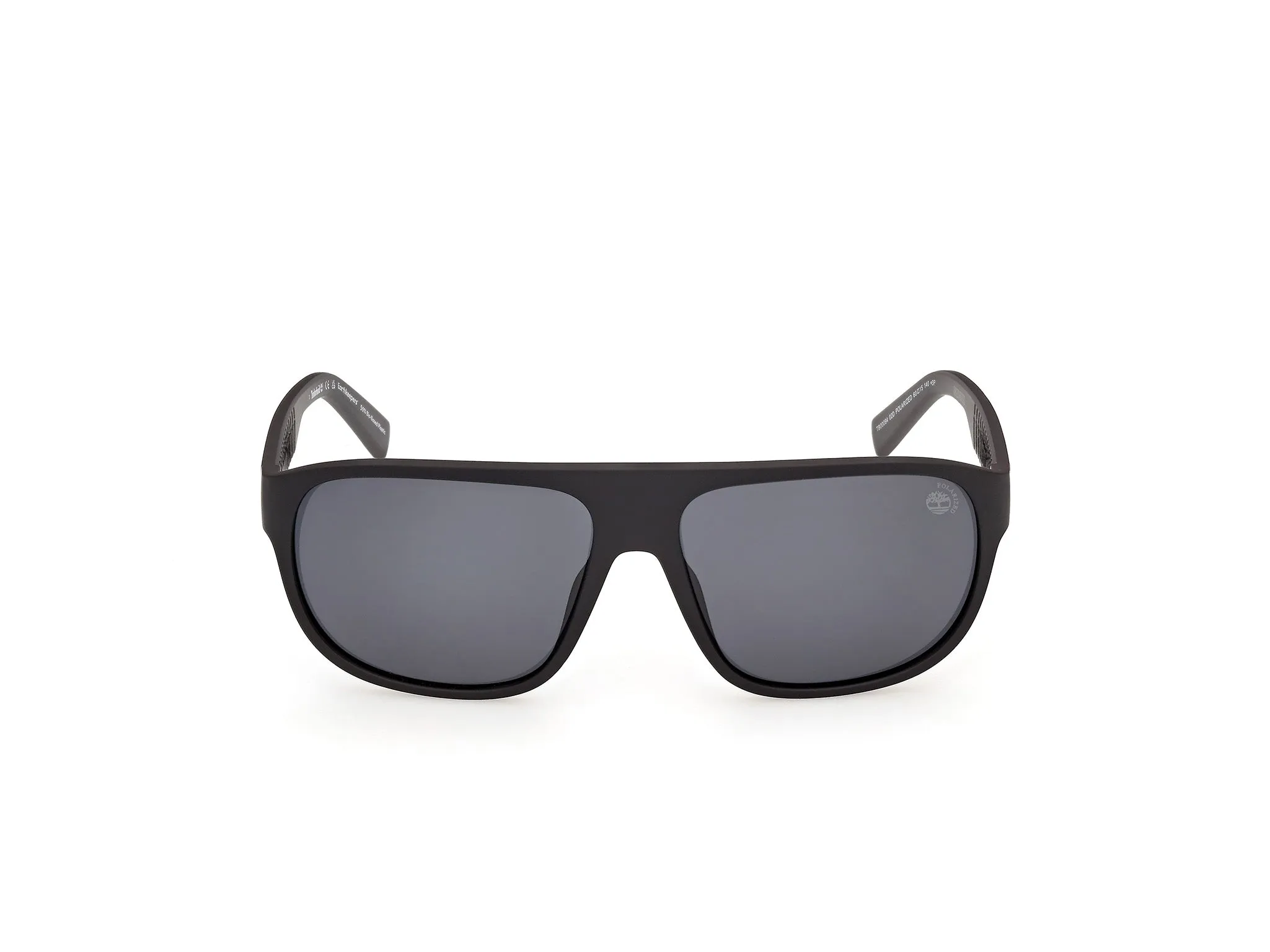 Timberland TB00094 02D Occhiali da sole Iniettato Nero Fumo Pilot Polarizzata - immagine 2